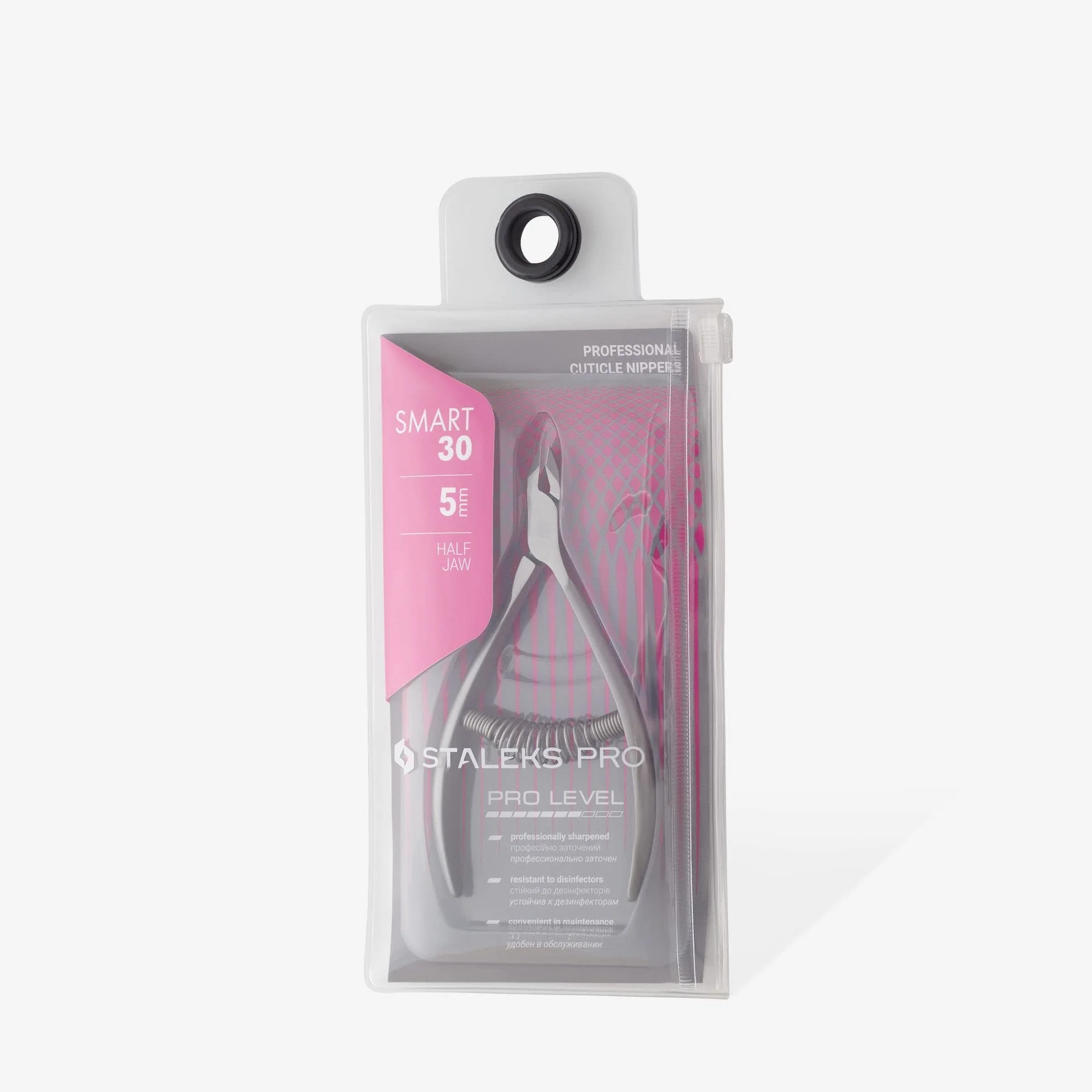 Staleks Pro Smart Pince à cuticules professionnelle NS-30-5 5 mm 25 000 cycles