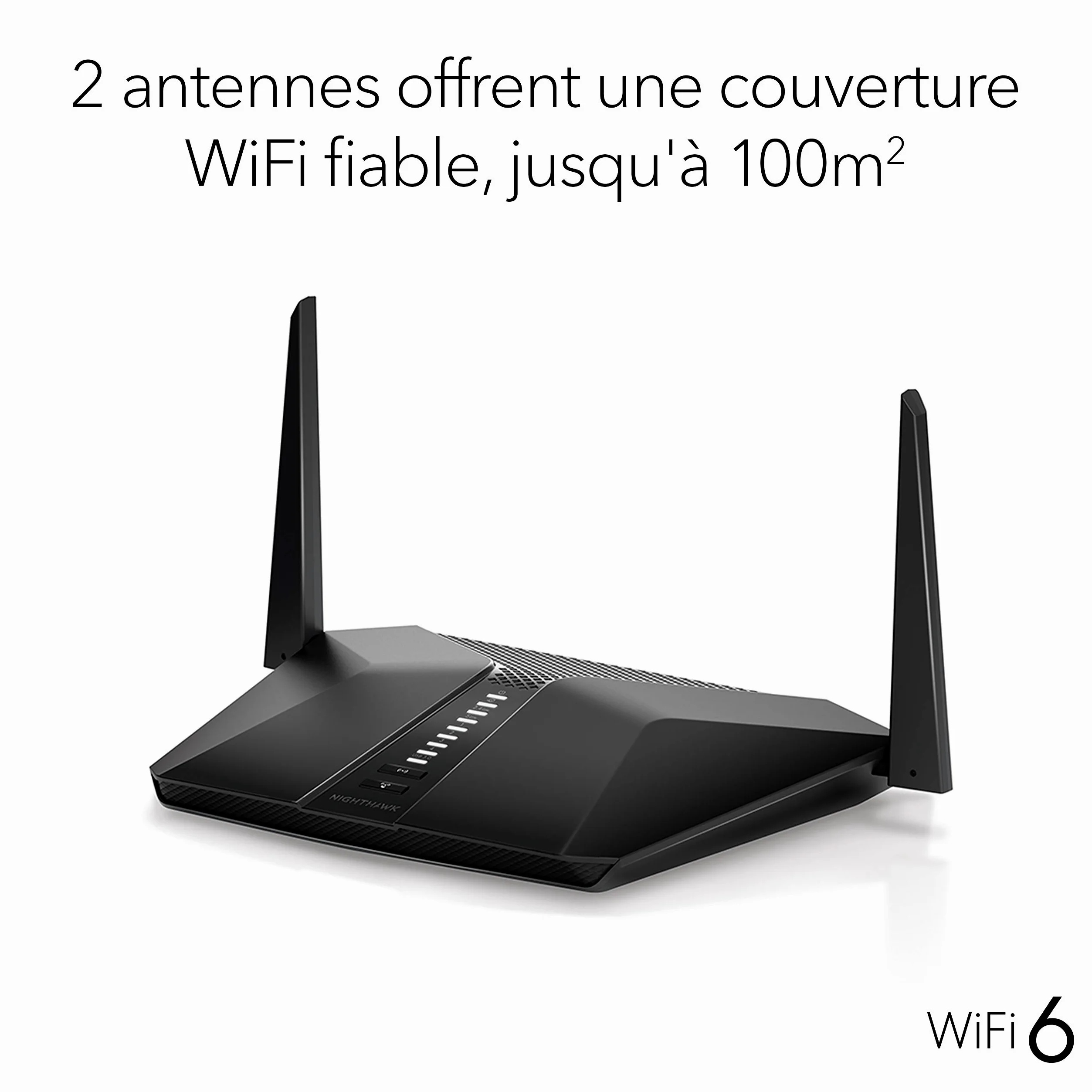NETGEAR RAX40-100PES Routeur Nighthawk AX4 WiFi 6-Stream AX3000