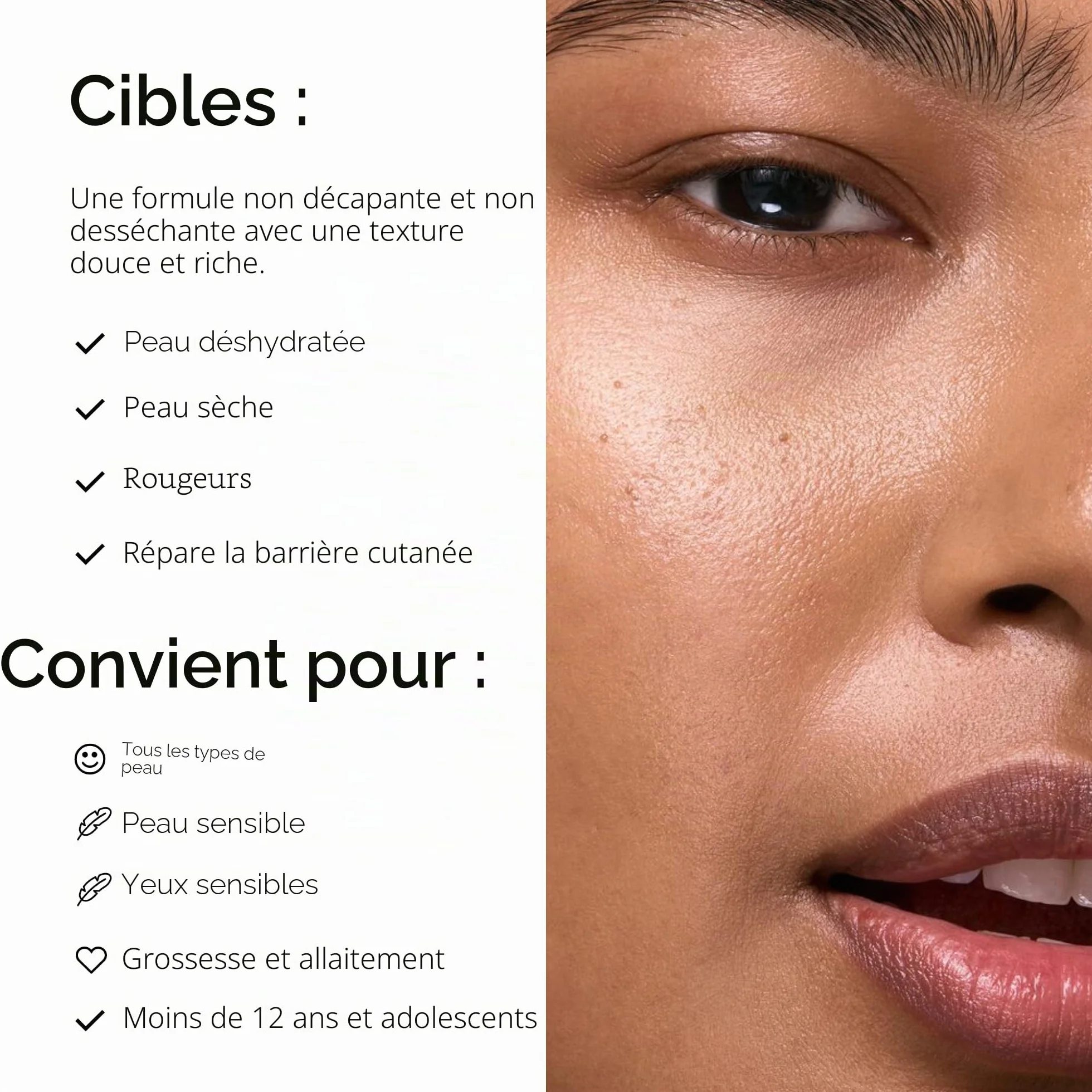 The INKEY List Oat Cleansing Balm 50 ml pour nettoyer la peau sensible