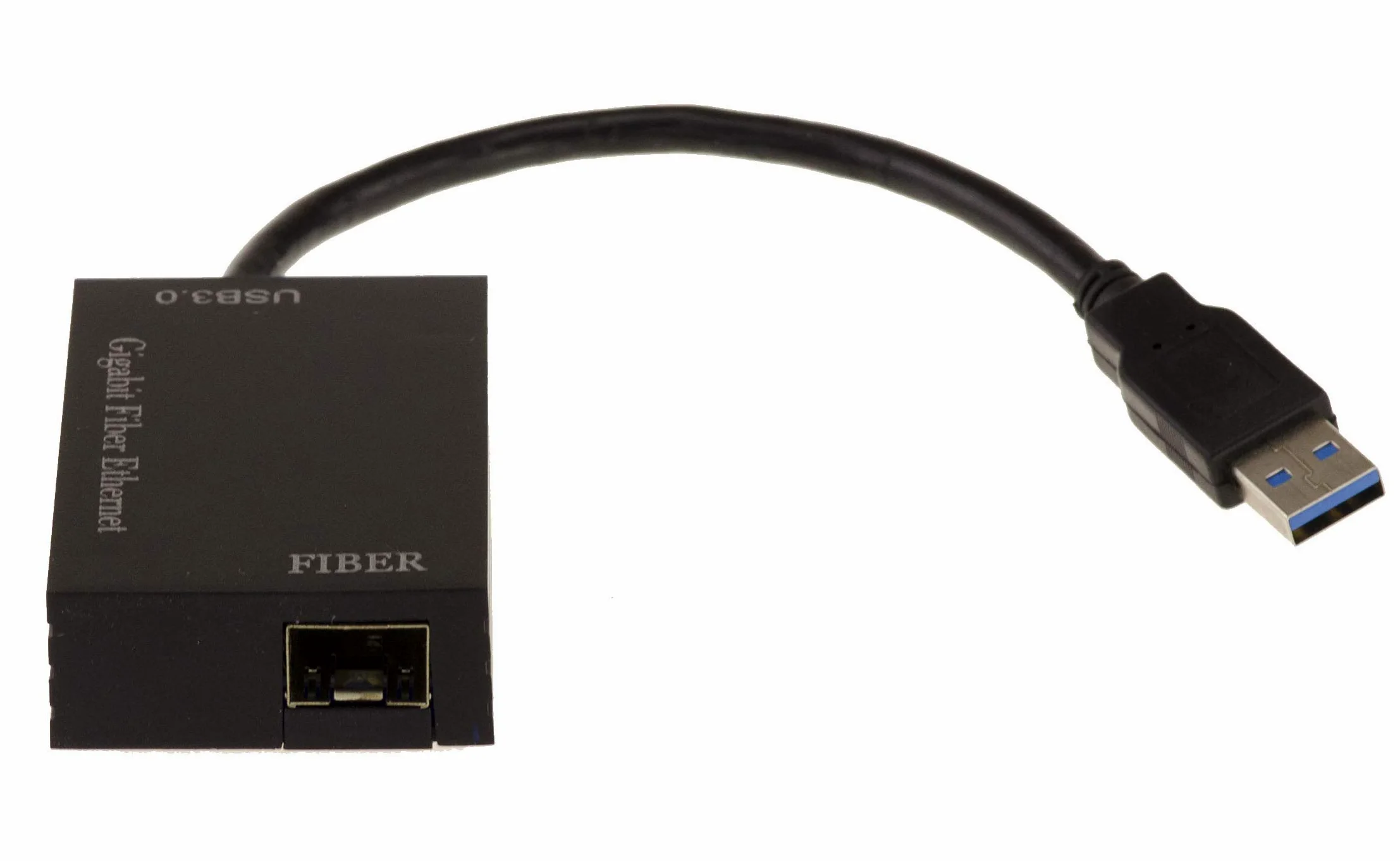 KALEA-INFORMATIQUE Adaptateur USB 3.0 vers SFP Gigabit Realtek RTL8153 | Adaptateur USB 3.0 vers réseau fibre Gigabit SFP LC avec chipset Realtek RTL8153.