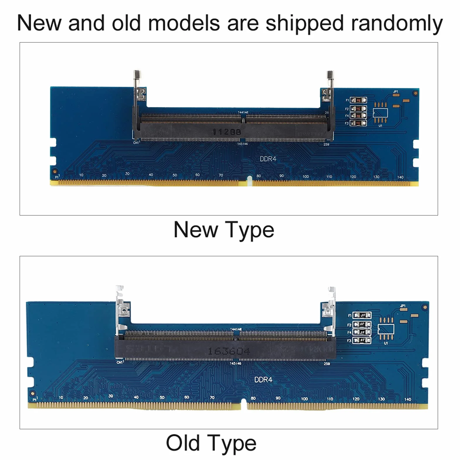 Carte Adaptateur So-DIMM vers DIMM DDR4 Ordinateur Bureau Ordinateur Portable Module Mémoire RAM