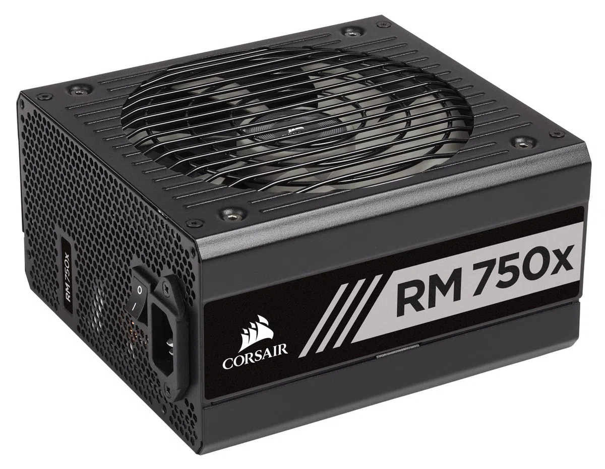 Corsair RM750x 80 PLUS Gold, bloc d'alimentation ATX entièrement modulaire 750 W - noir