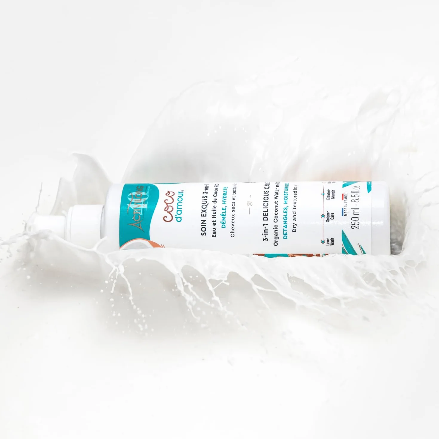 ACTIVILONG Soin Exquis 3-En-1 Coco D'Amour Cheveux Secs Et Texturés 250ml 97% Ingrédients Naturels