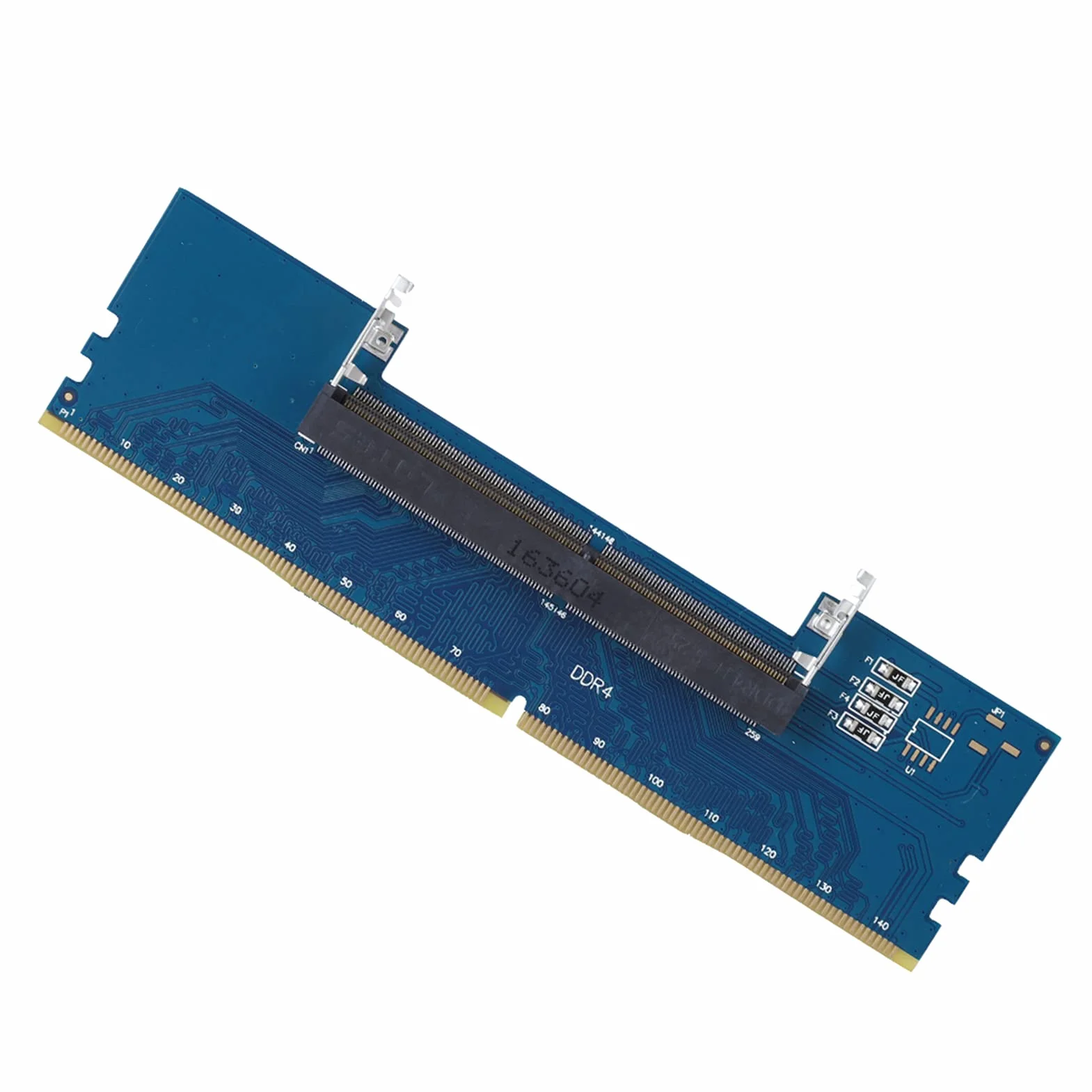 Carte Adaptateur So-DIMM vers DIMM DDR4 Ordinateur Bureau Ordinateur Portable Module Mémoire RAM