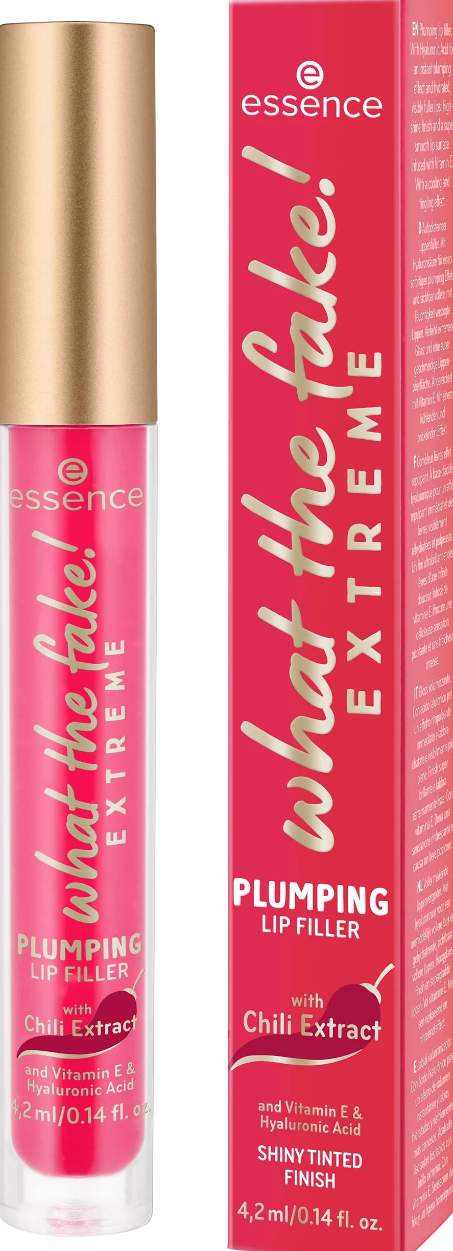 essence what the fake! EXTREME PLUMPING LIP FILLER repulpeur lèvres extrême 4.2ml