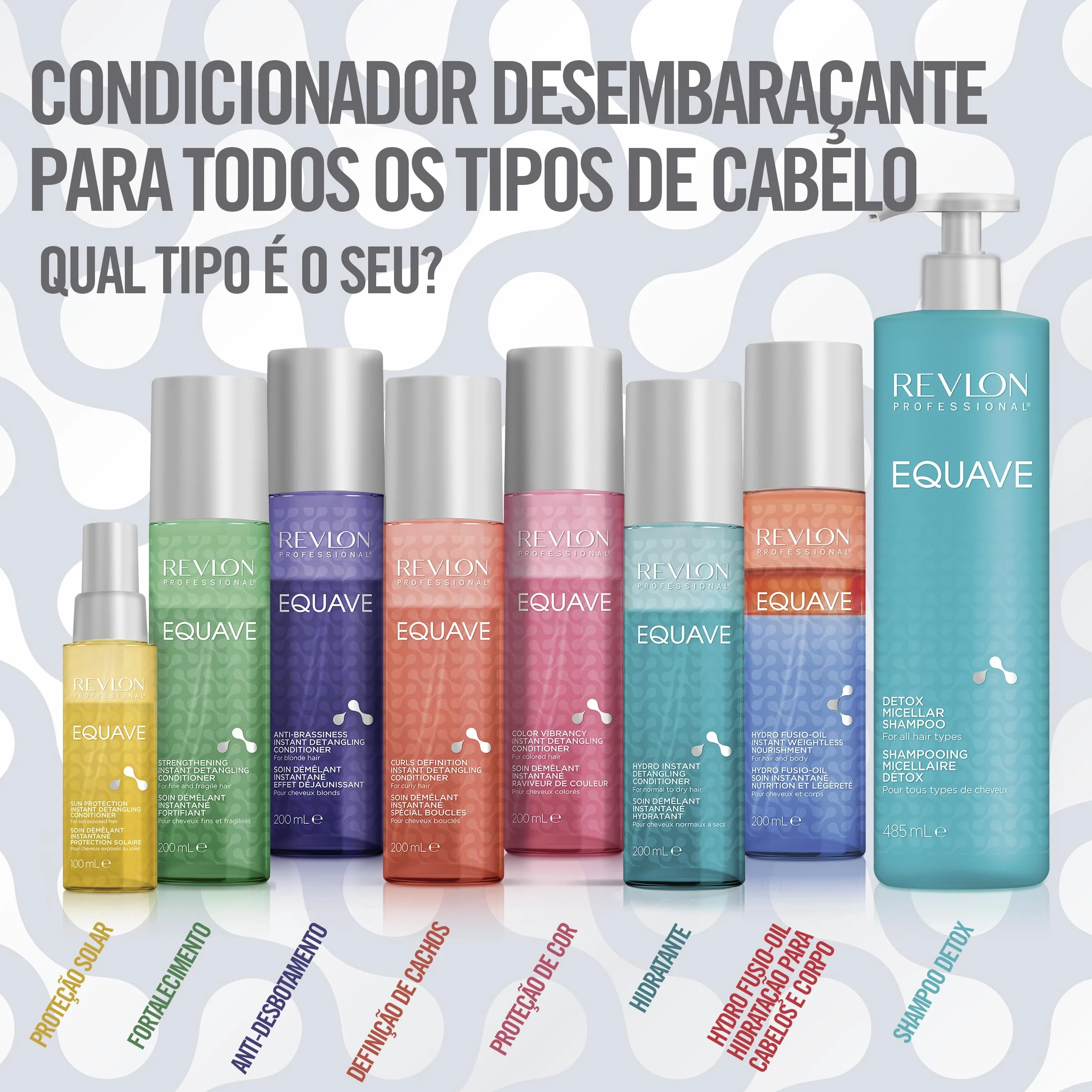 Revlon Professional Equave Soin Démêlant Bi-Phase Activateur de Boucles Cheveux Bouclés 200ML
