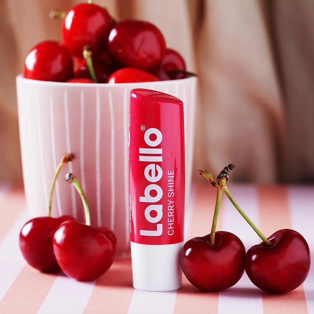 Labello Stick à Lèvres Fruit Cerise 4,8 g Lot de 2