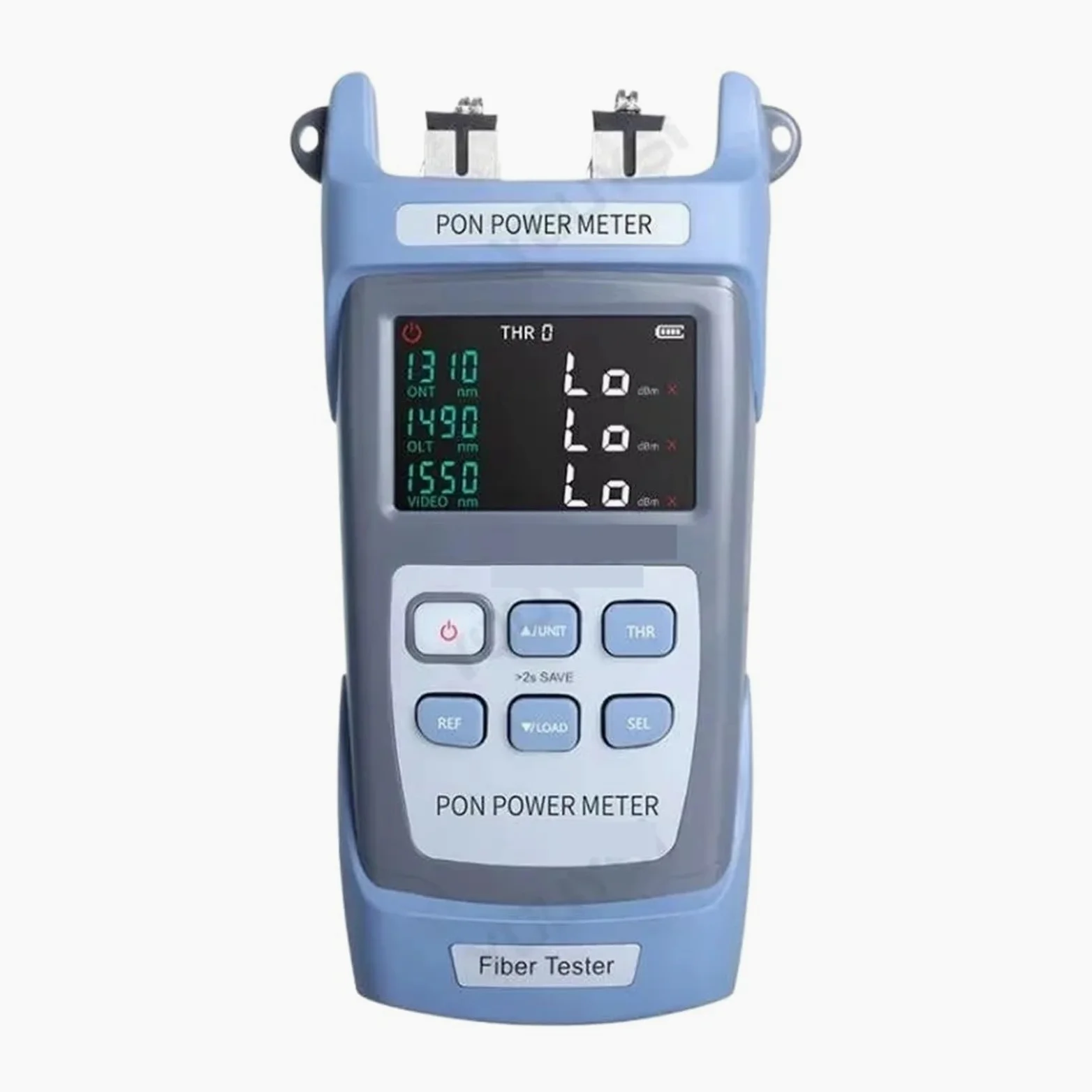 Compteur de puissance PON à Fiber optique Portable, longueur d'onde ONT/OLT 1310/1490/1550nm, testeur de câbles, outils réseau(PON308C APC)