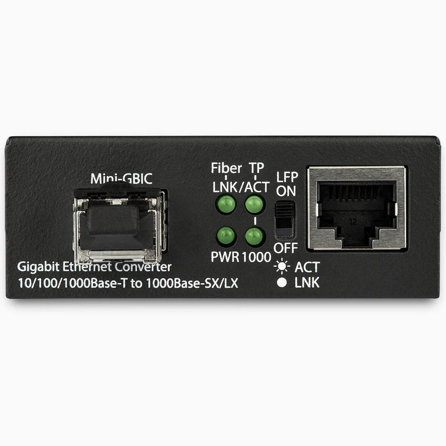 StarTech.com Convertisseur de média Gigabit Ethernet Fibre Optique Compact - 850nm MM LC - 550 m