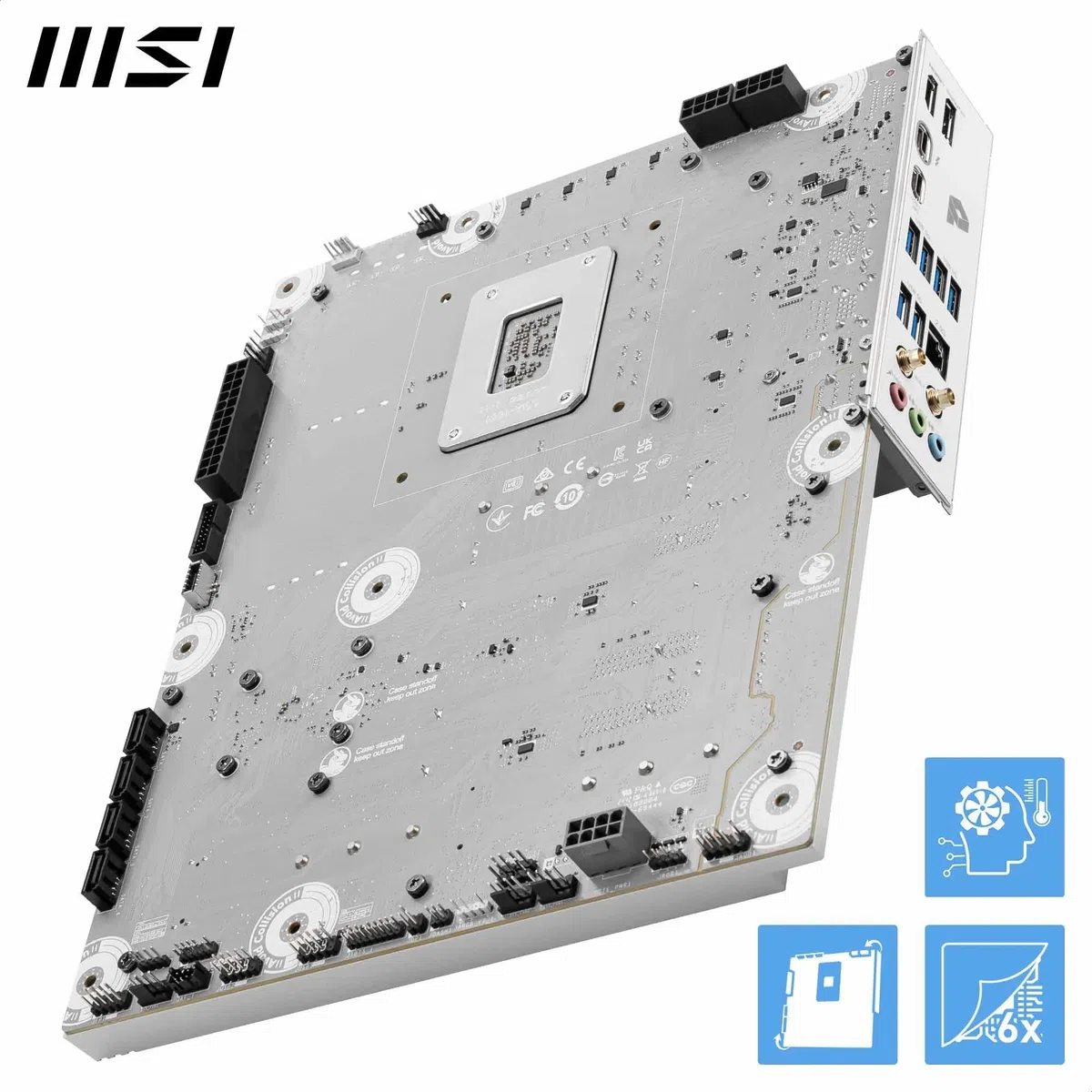 MSI PRO Z890-S Carte mère WiFi PZ, rétro-connexion ATX – Prend en charge les processeurs Intel Core Ultra (série 2), LGA 1851 – DDR5 Boost de mémoire (8600+ MT/s OC), PCIe 5.0 x16, M.2 Gen5, Wi-Fi 7
