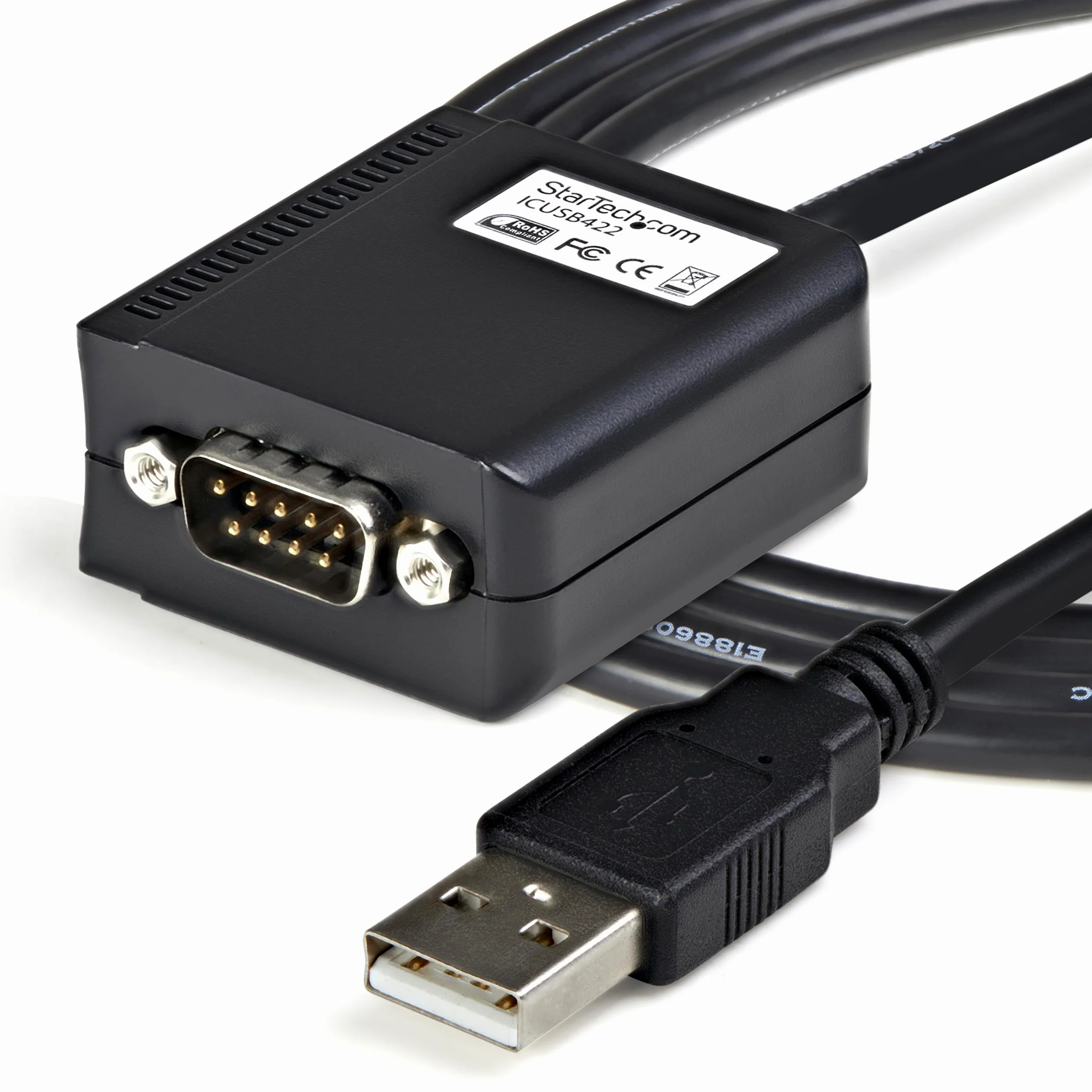 StarTech.com Câble Adaptateur Professionnel de 1.80m USB vers RS422/485 - Mémorisation de Port COM (ICUSB422) | Convertisseur USB vers RS422, Professionnel, FTDI, Alimenté par USB, Compact, 1 Port