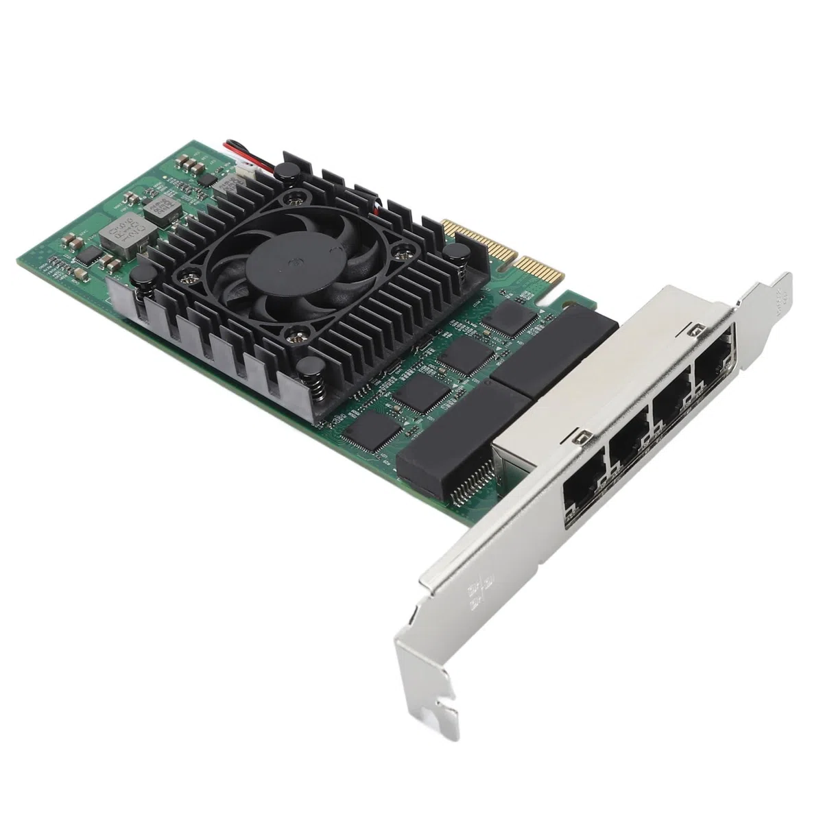 Ejoyous Carte Réseau PCIe 4 Ports 2,5G, Puce I210