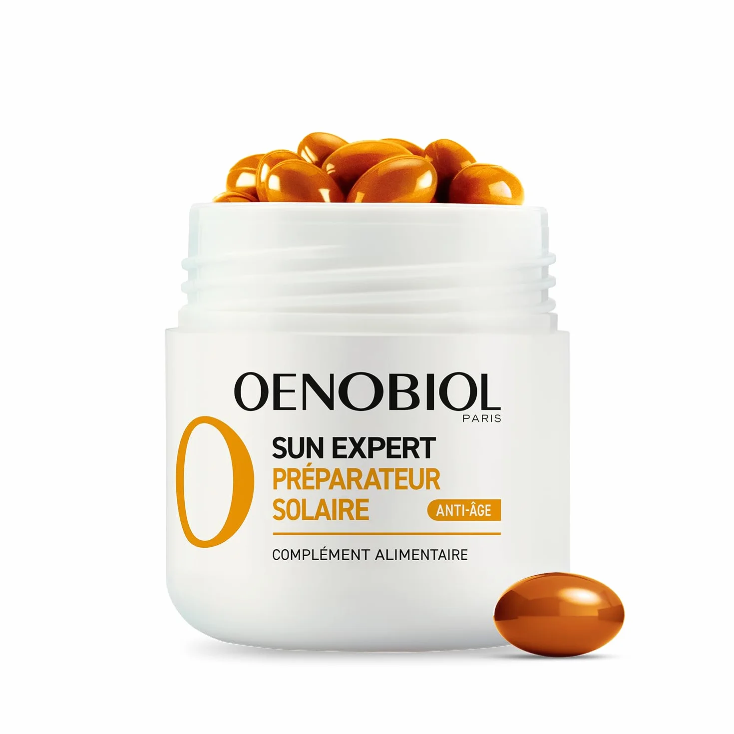 OENOBIOL SUN EXPERT Complément Alimentaire Anti-Âge 30 capsules Protection Solaire