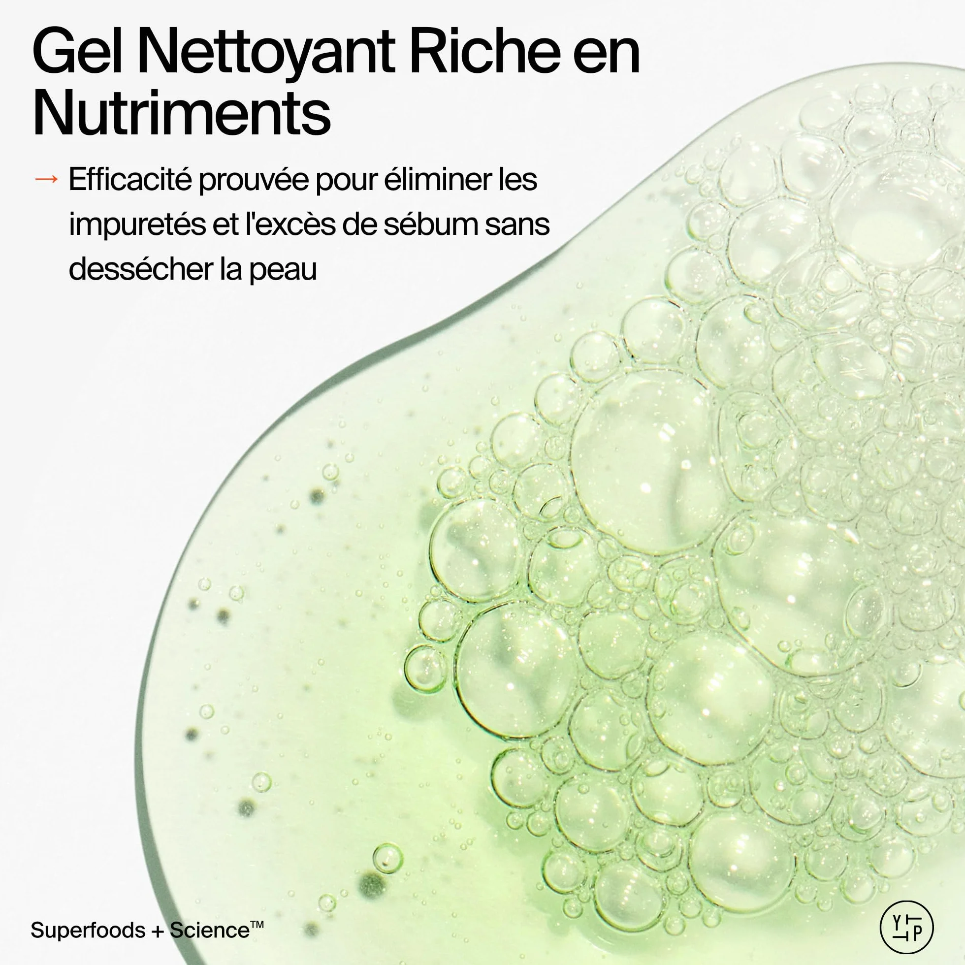 Youth To The People Superfood Cleanser Nettoyant Visage Enrichi en Chou Kale Thé Vert Épinards pH Équilibré 59 ml