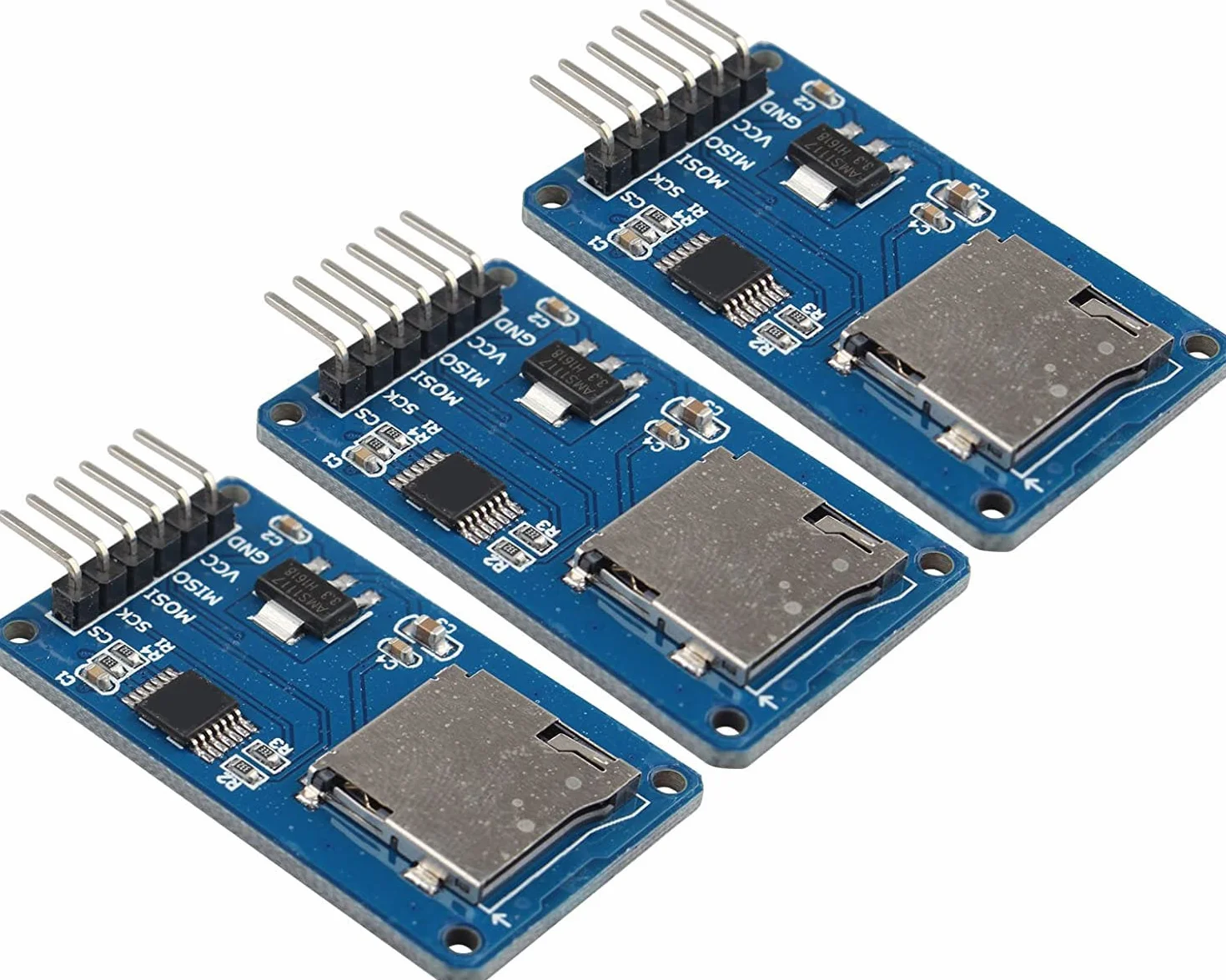 Lecteur Carte Mémoire Micro SD TF Shield Module de Lecture Écriture Compatible Arduino Raspberry Pi