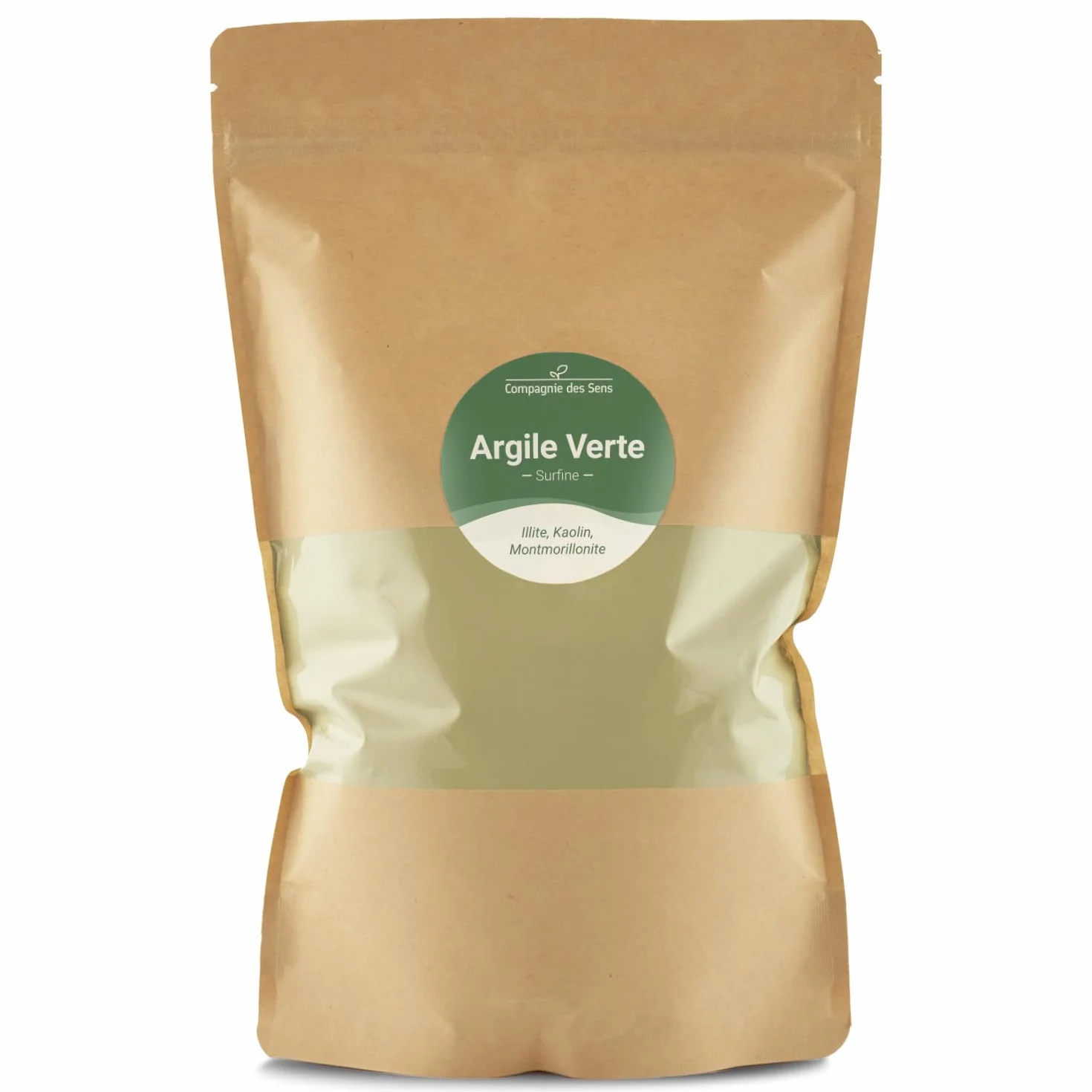 Argile Verte Illite Poudre surfine 1kg Argile Brute 100% naturelle qualité Premium cosmétique maison