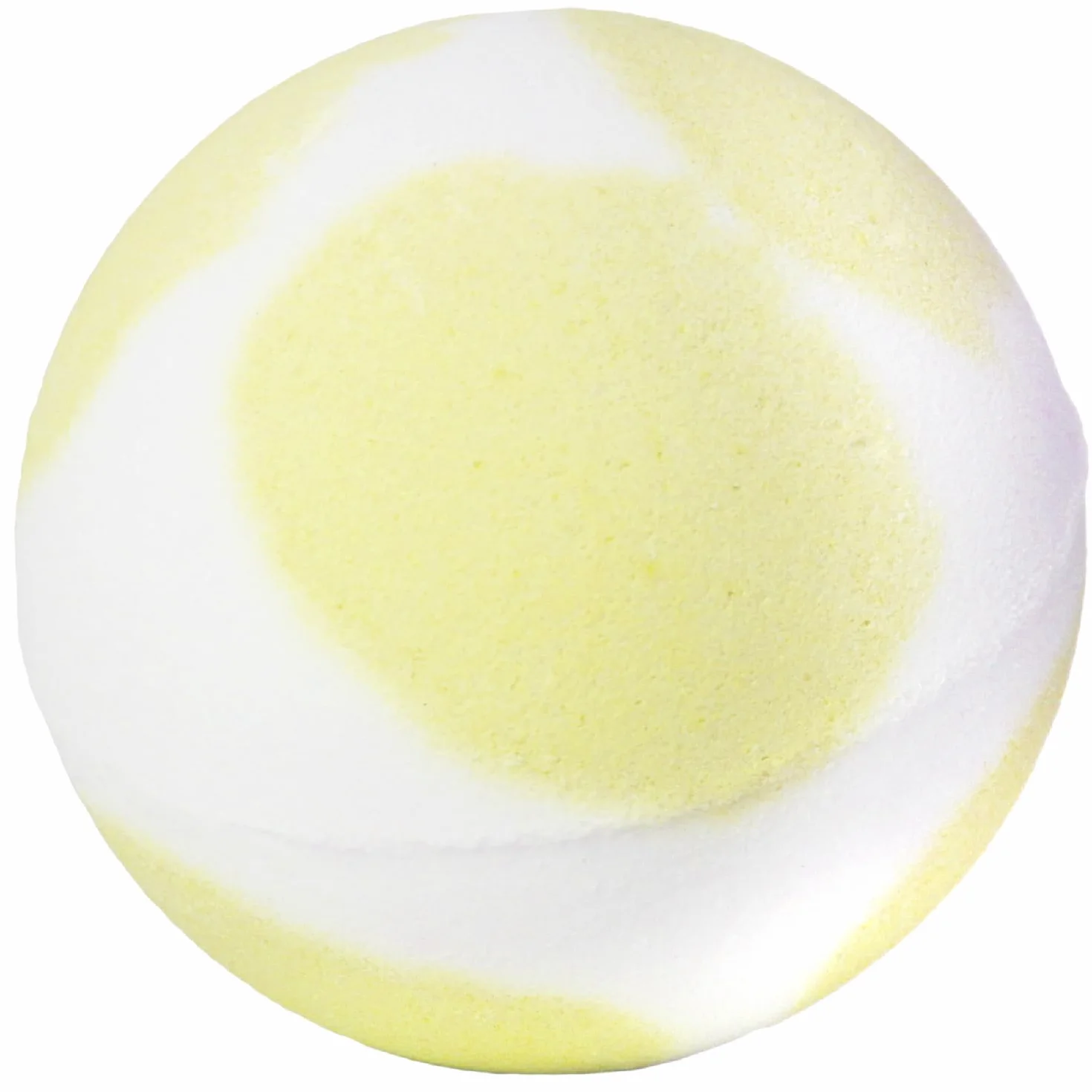 Bombe de Bain Moussant Relaxation Vanille Bicolore 60g Cadeau Femme Aromatherapie