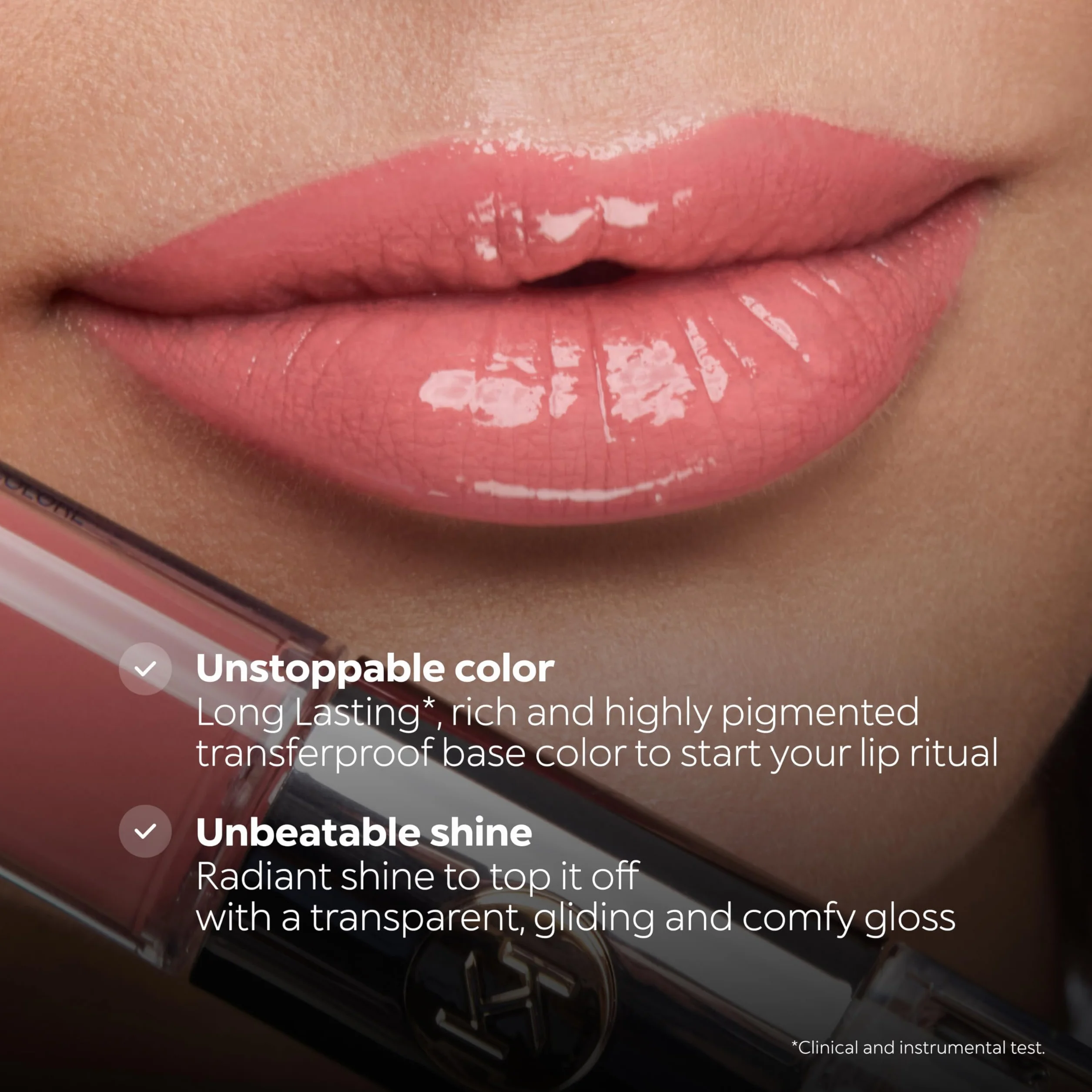 KIKO Milano Unlimited Double Touch 131 Rouge À Lèvres Liquide 2 Étapes Fini Lumineux Tenue 12 Heures Base Colorée Sans Transfert