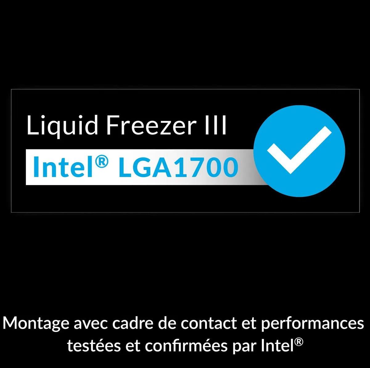 ARCTIC Liquid Freezer III 240 - PC à refroidissement par eau, refroidisseur d’eau tout-en-un pour processeur AIO, Compatible Intel LGA1851/1700 et AMD AM5/4, Pompe à commande PWM efficace - Noir