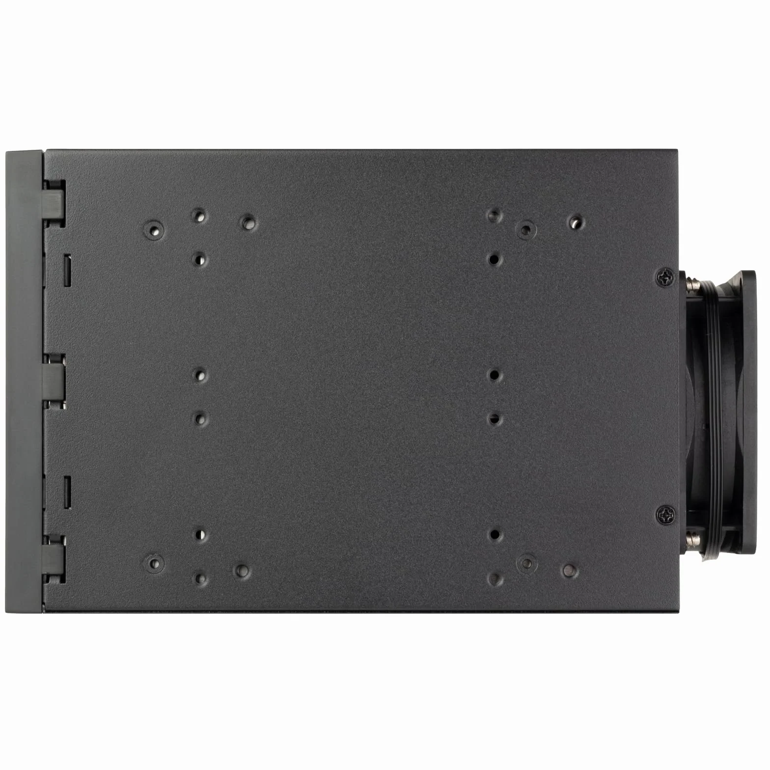 Silverstone SST-FS305B-E -Cage d’Adaptateur Hot-Swap SAS-12G / SATA 6Gbit/s de Trois Baies de 5,25" à Cinq Baies de 3,5", SST-FS305B-E (Noir+Noir)