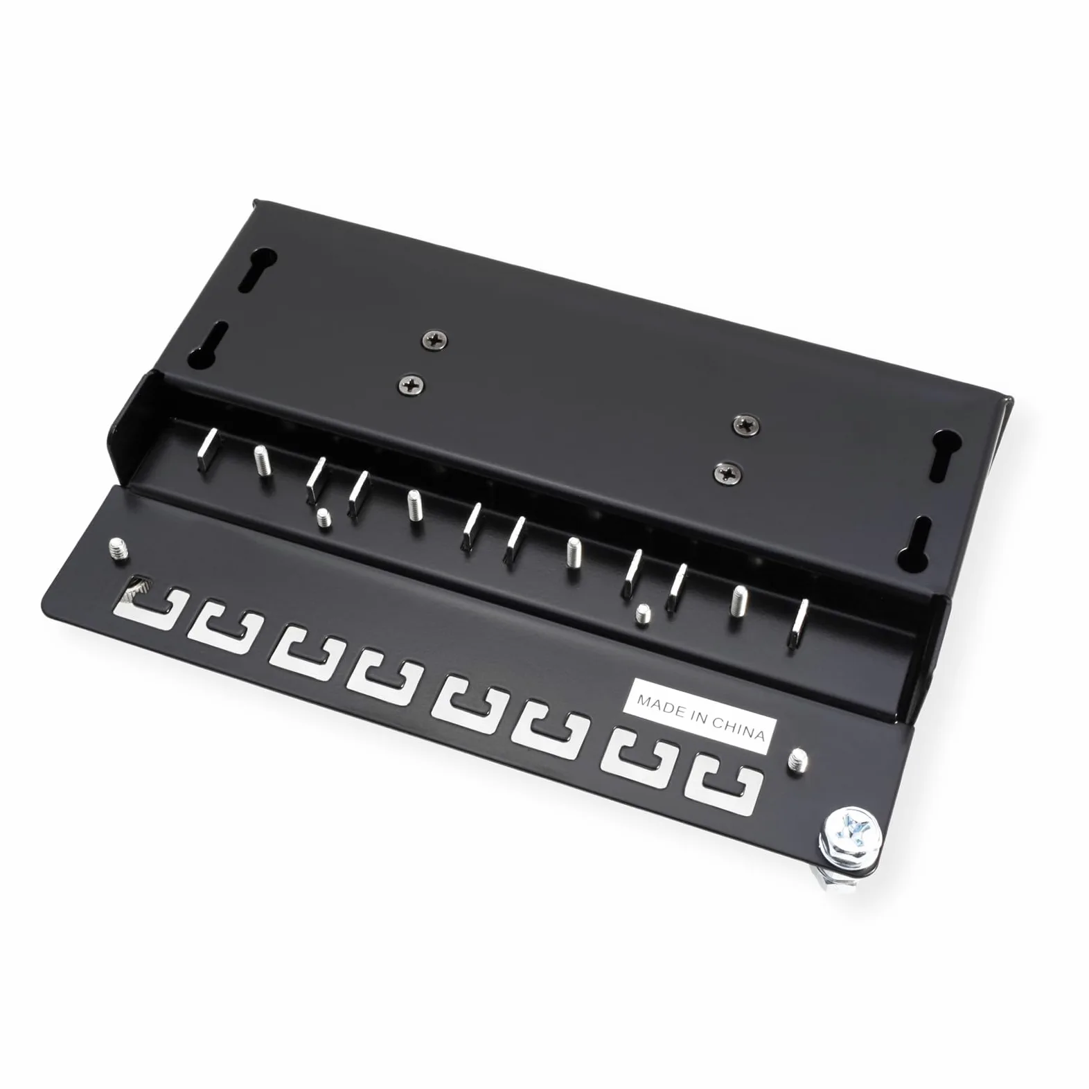 Roline Panneau de raccordement Cat 5e 8 ports Noir (Import Royaume Uni)