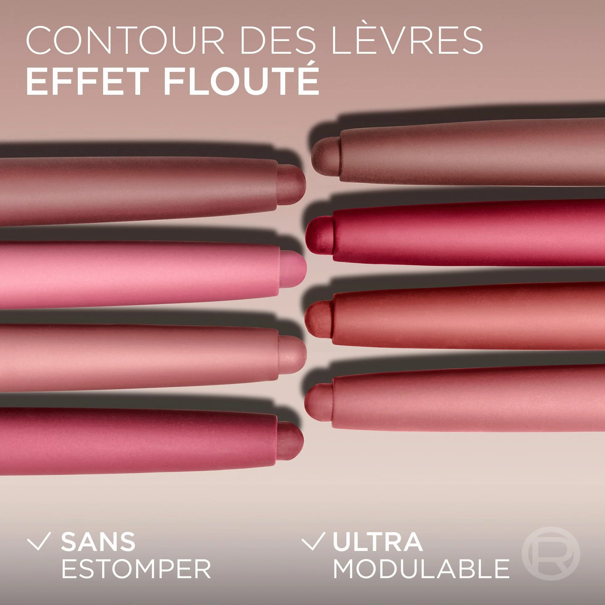 L'Oréal Paris Lip Kit Crayon Contour des Lèvres Blurfiller & Huile à Lèvres Plump Ambition Teinte Worth It