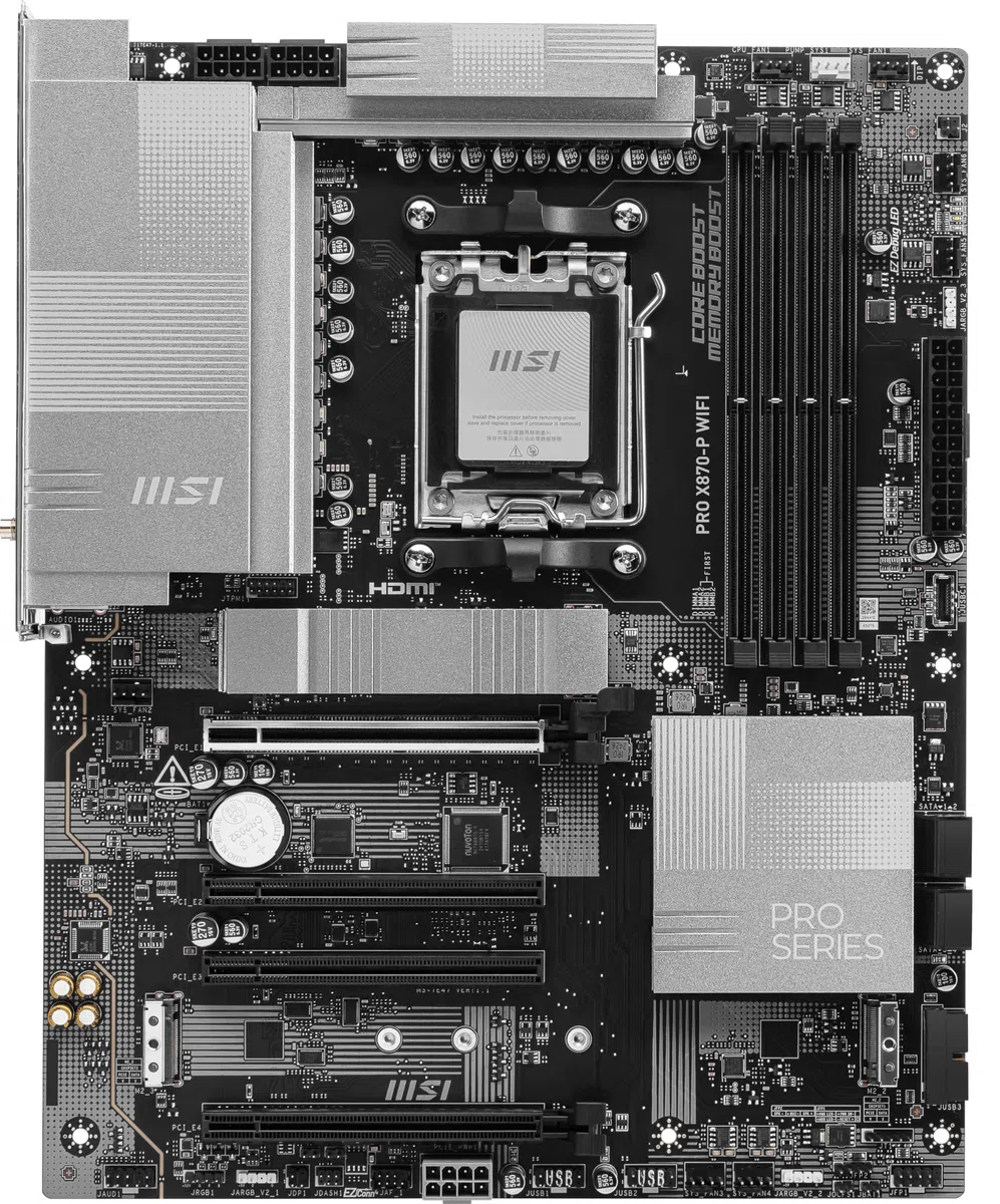 MSI Pro X870-P Carte mère ATX Chipset WiFi X870 MB6591
