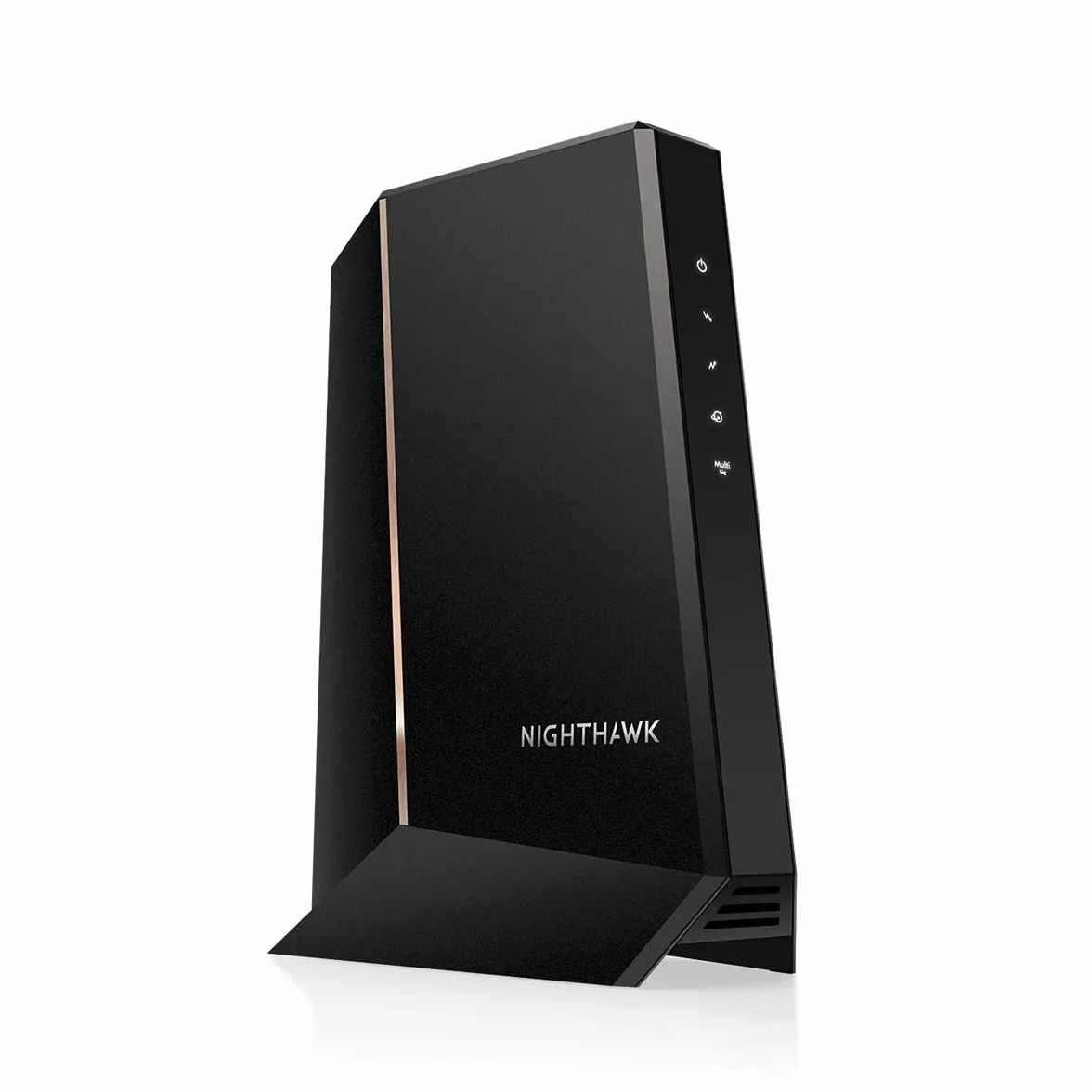 NETGEAR Nighthawk CM2000 Modem de câble – Noir – Compatible avec Xfinity, Cox, Spectrum – DOCSIS 3.1 – 2,5 Gbps – 1 Port Ethernet de 2,5 Gbps