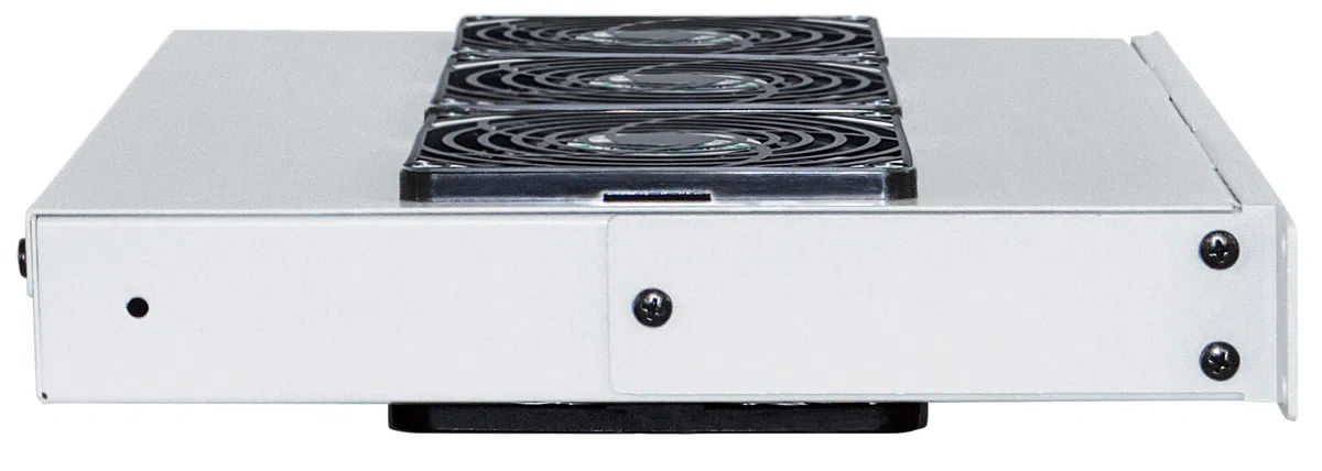 Intellinet - RacK-L?ftereinsatz - Mit 3 Cooling Fans - Wechselstrom 220/240 V - Grau, Ral 7035 - 1u - 48.3 Cm (19")