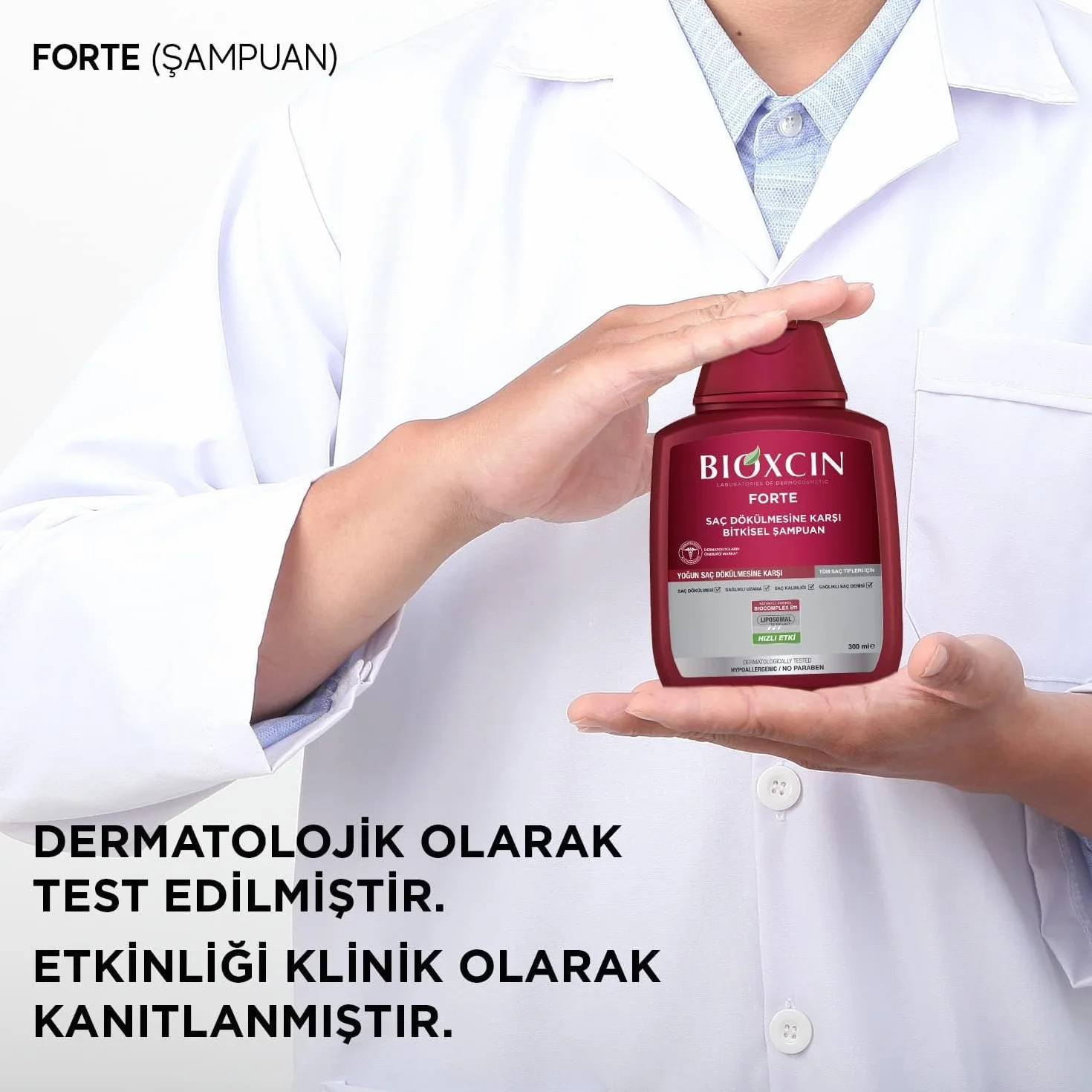 BIOXCIN FORTE Shampooing Anti-Chute Intense Bio Complex B11 Croissance Cheveux Forts Épais