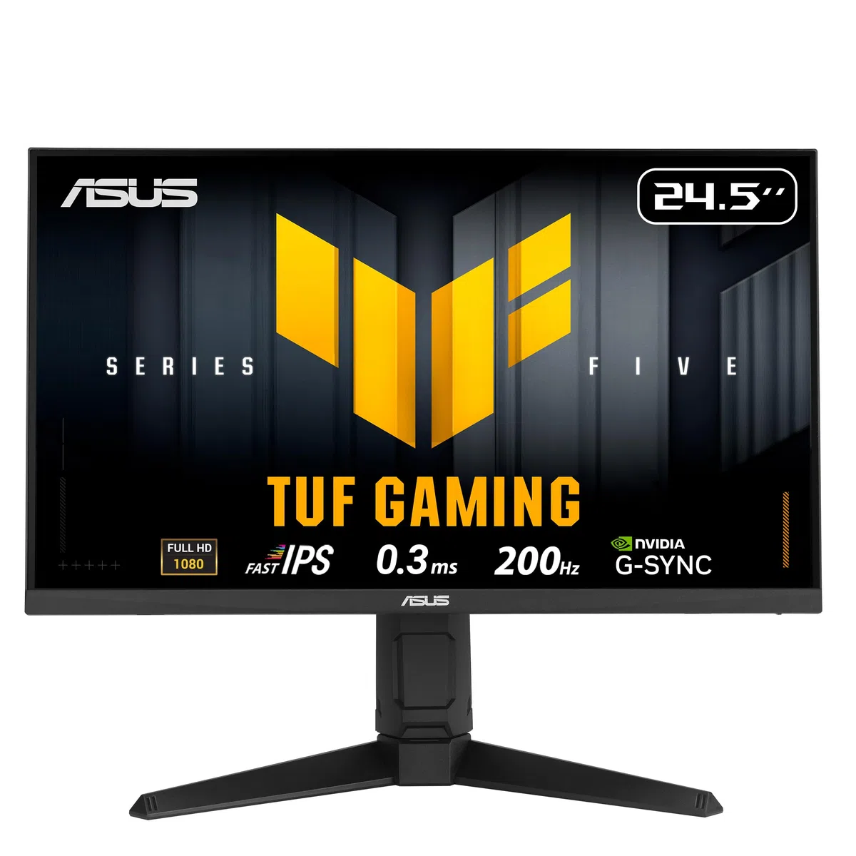 Asus Tuf Gaming Vg259ql5a, 24.5" (62.2cm), 1920x1080 (fhd), 16:9, Hdmi, Audio, Amd Freesync, Schwarz (90lm0bk0-B01o71)