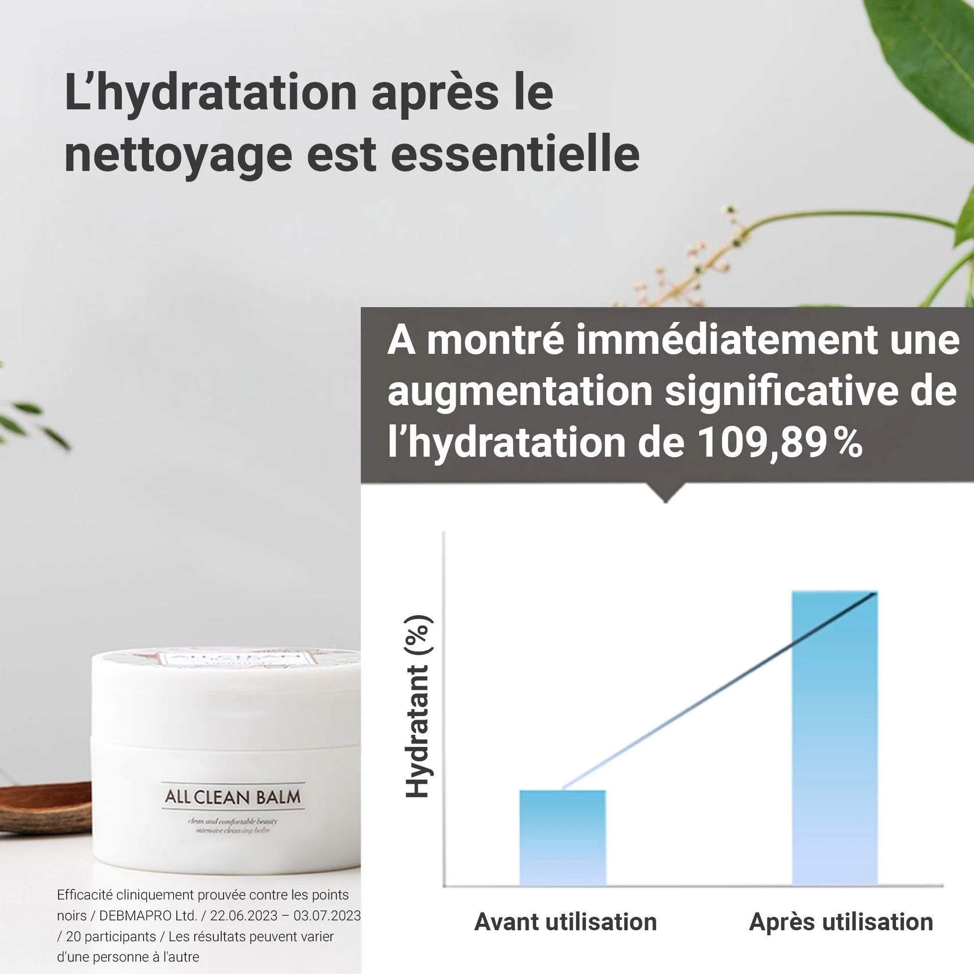 HEIMISH All Clean Balm 120ml - Baume nettoyant multi-usages démaquillant visage