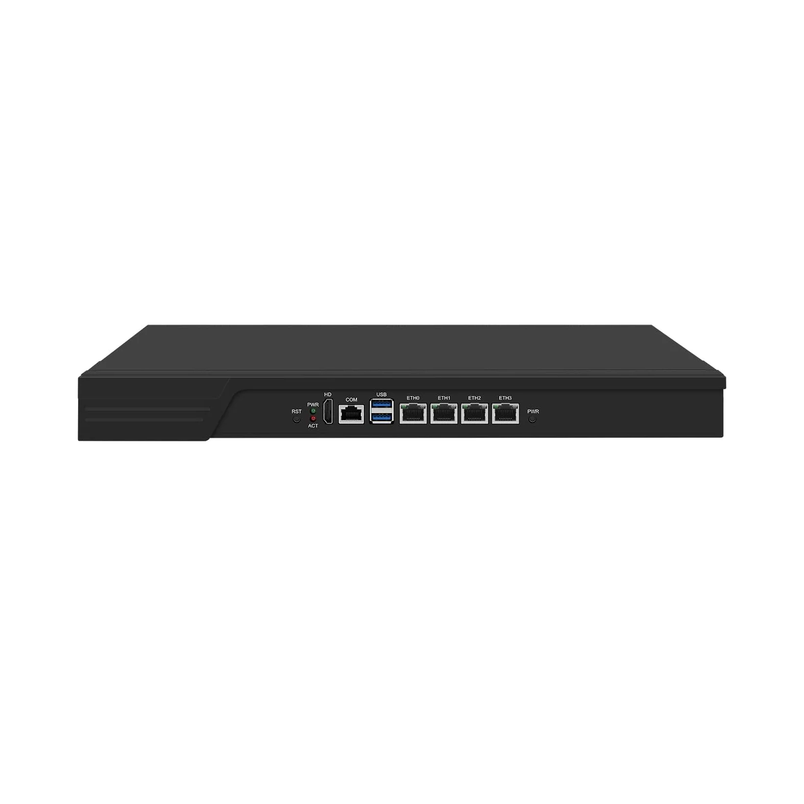 1U Rack Mount Firewall Appliance, PFSense, Mikrotik, OPNsense, VPN, Network Router PC, N150, RJ53, 4 x 2.5GbE LAN POE ETH0-3, Console, HDMI, TPM2.0, 0 RAM, 0 Storage, Barebone No System