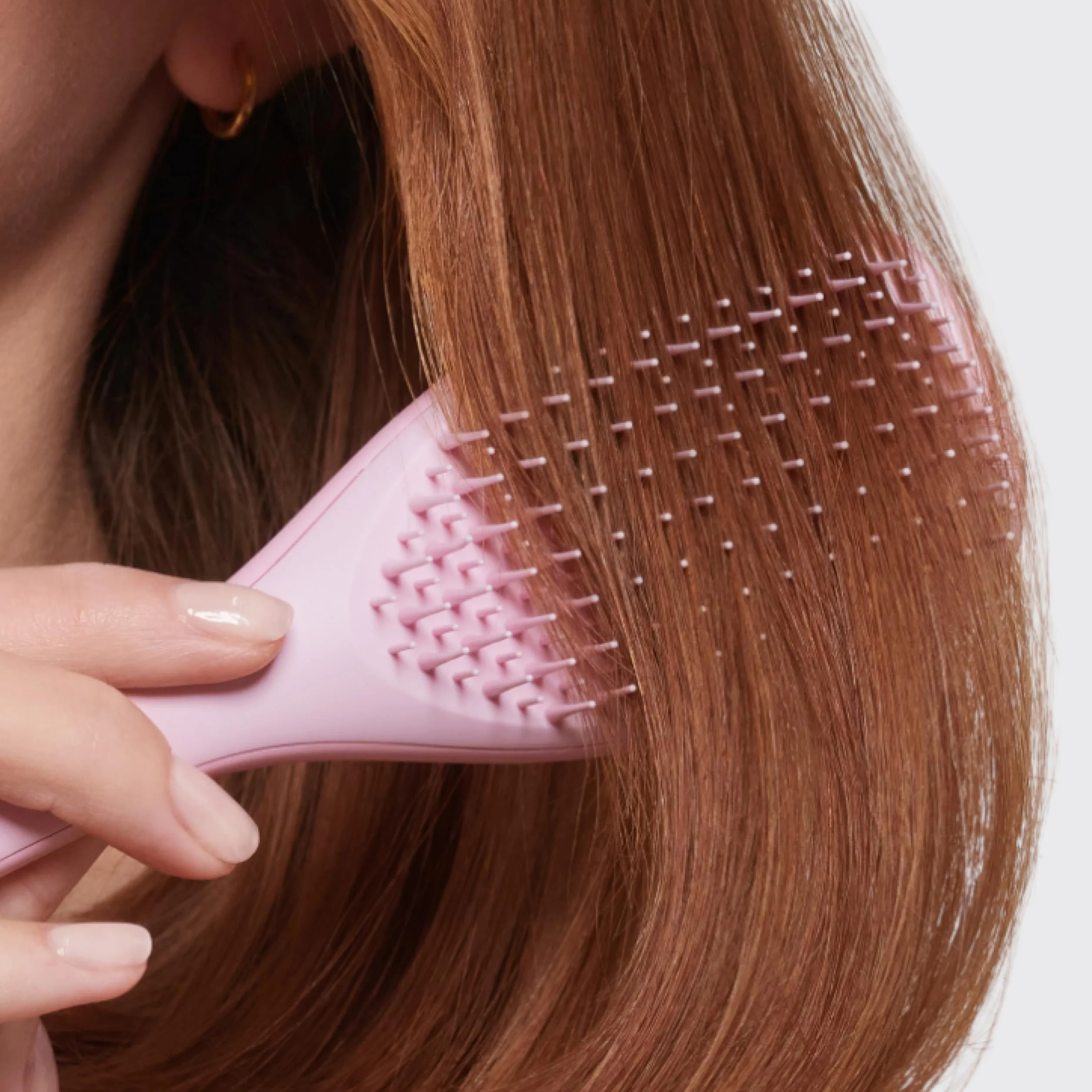 Tangle Teezer Mini Ultimate Detangler Brosse à Cheveux Démêlante Cheveux Secs Mouillés Rose Millennial