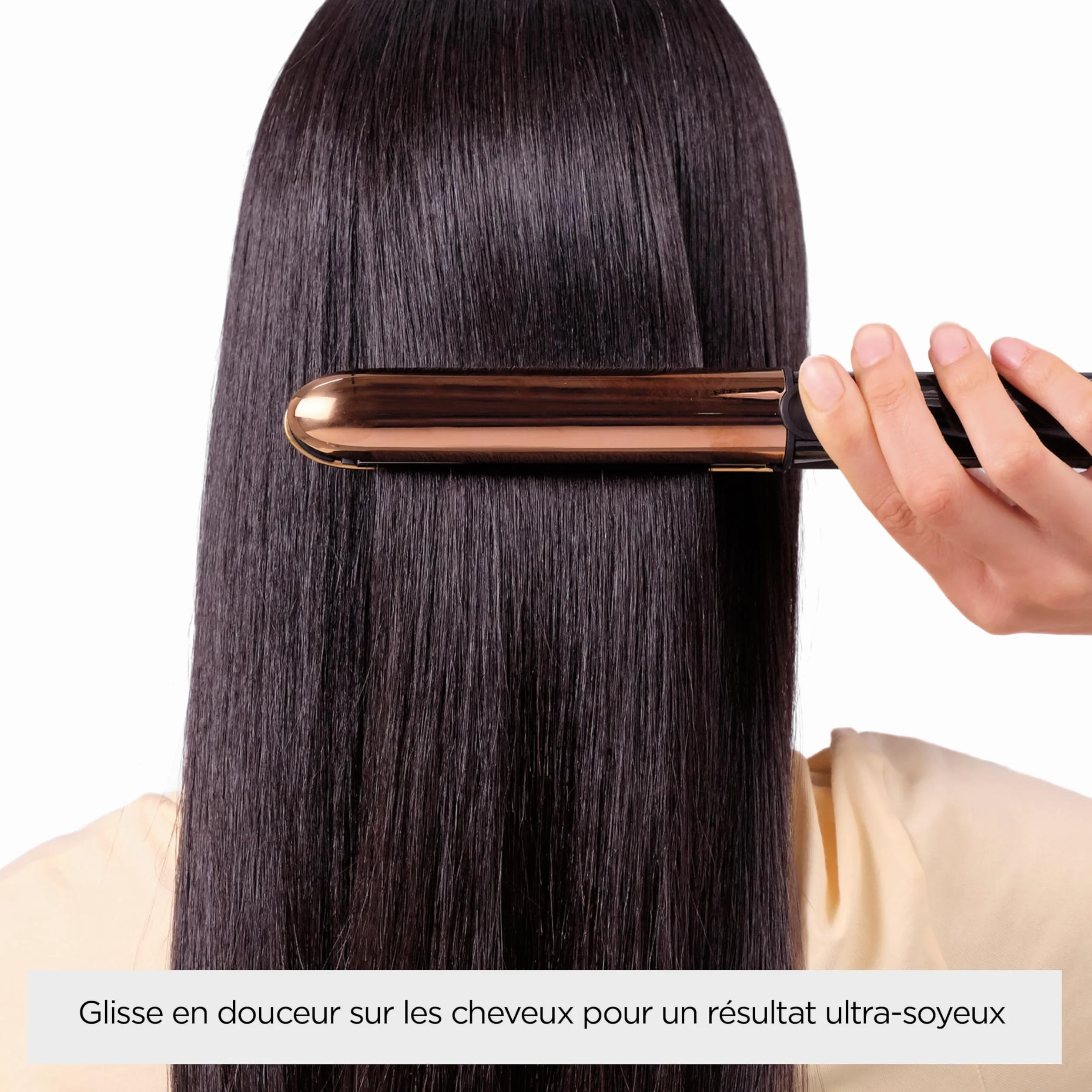 BaByliss Lisseur Cheveux Straight And Curl Brilliance ST482E Plaques titane Ionique Anti-Frisottis Chauffe rapide 15s 5 réglages 235°C