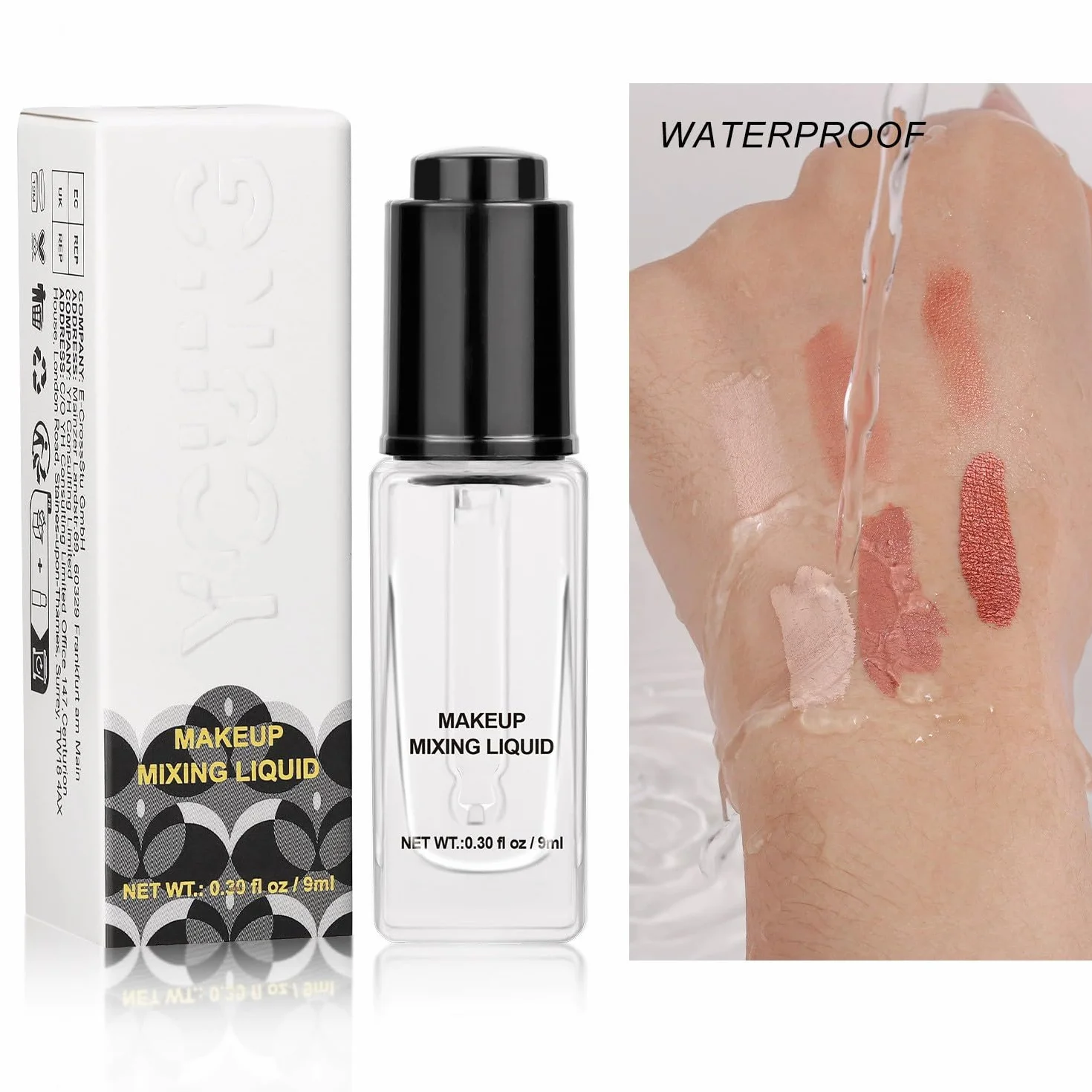 Mélange De Maquillage Prolongez La Teinte Durable Imperméabilisation À Long Terme Blusher Crème Fard À Paupières (#MIX, 9ml)