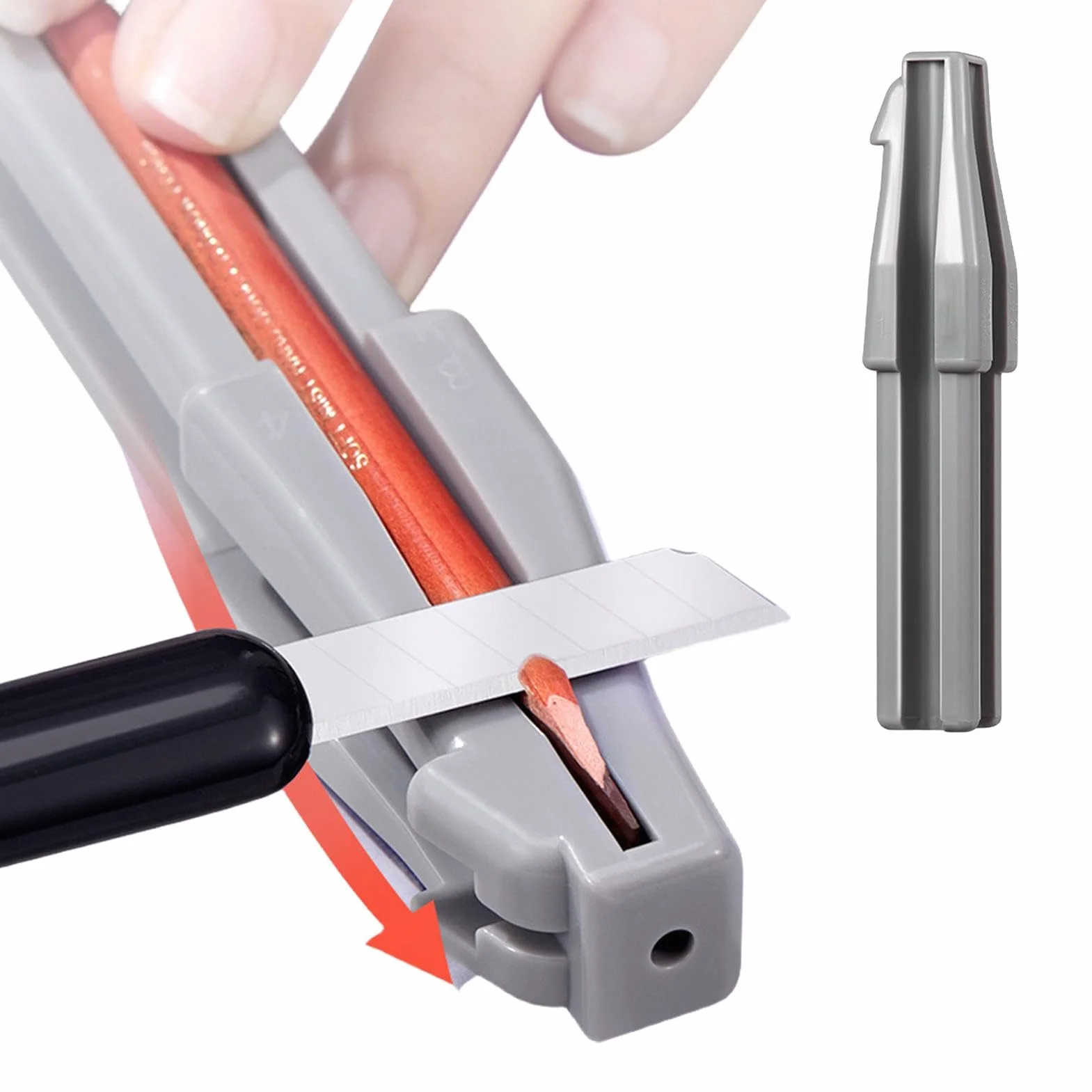 Taille-crayon de maquillage pour les yeux | Crayon façonneur pour sourcils Portable