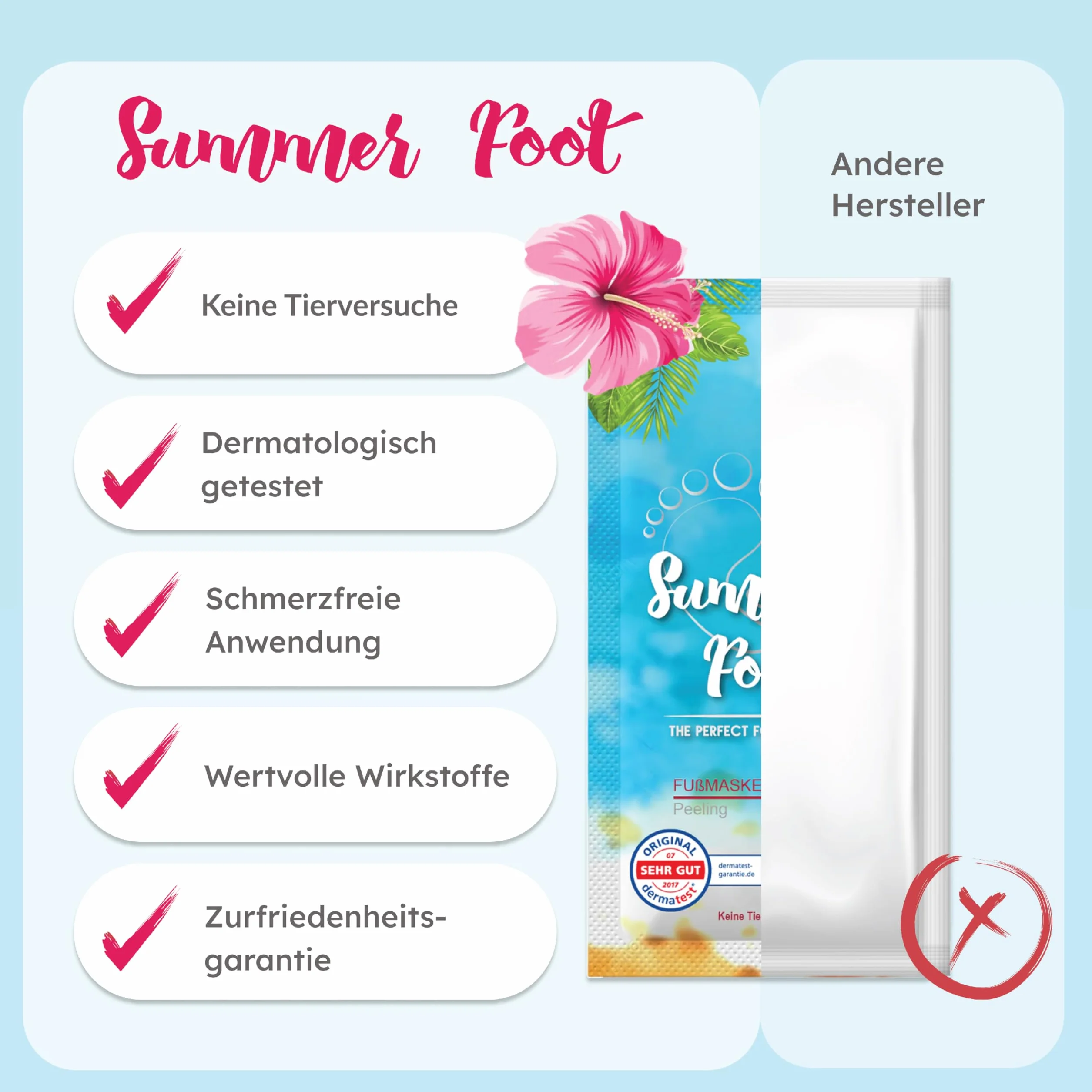 Chaussettes anti-callosités premium 2 paires - Masque pour callosités - Soins des pieds efficaces