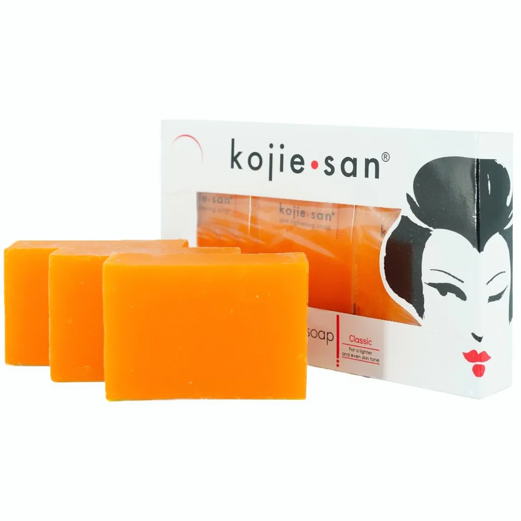 Kojie San Peau Éclairage Savon 65 g Lot de 3