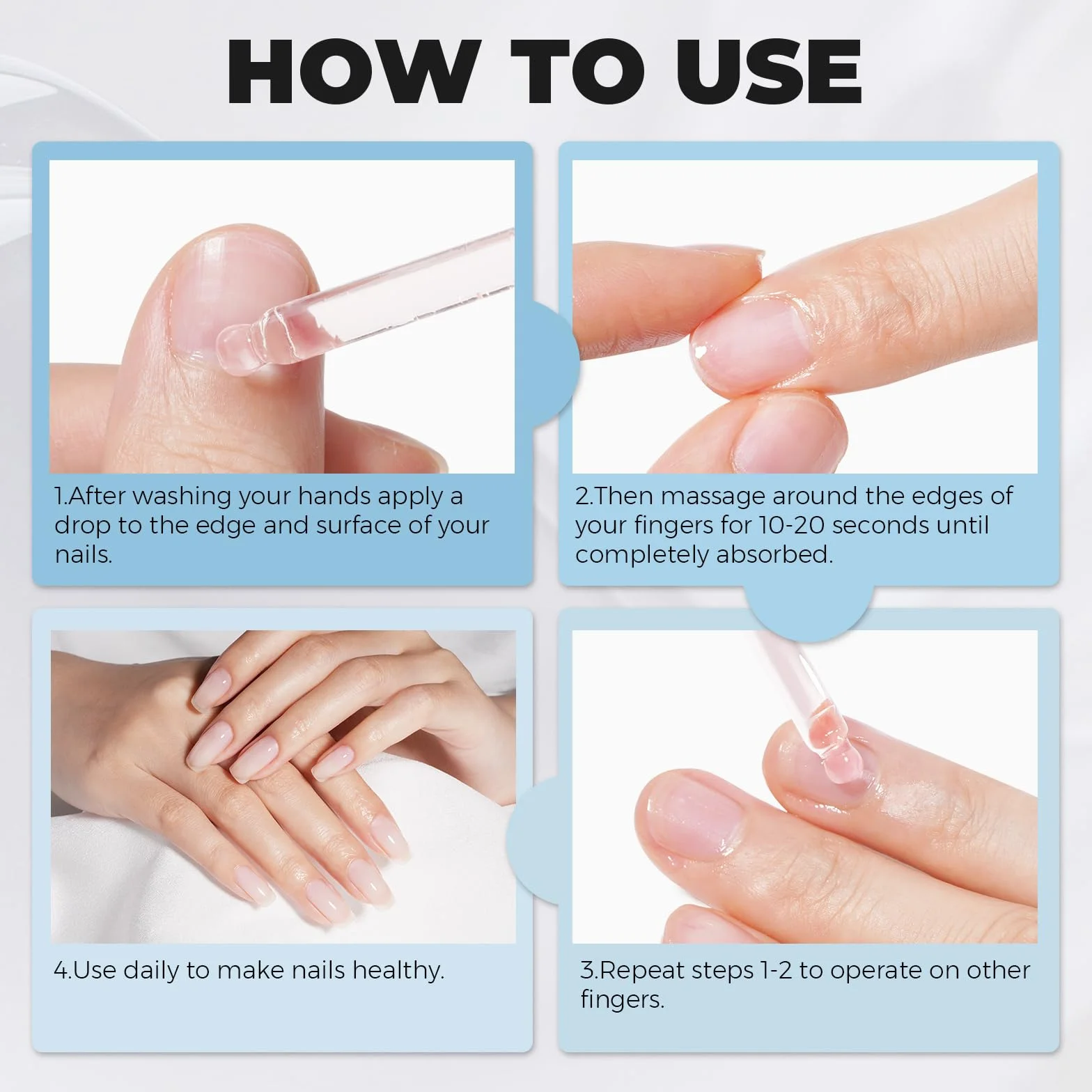 TOMICCA Huile Cuticules Ongles 15ml Nagelöl Pflege pour Nägel & Nagelhaut Bio-Ölen Vitamine E Ongles Fins Geißblatt