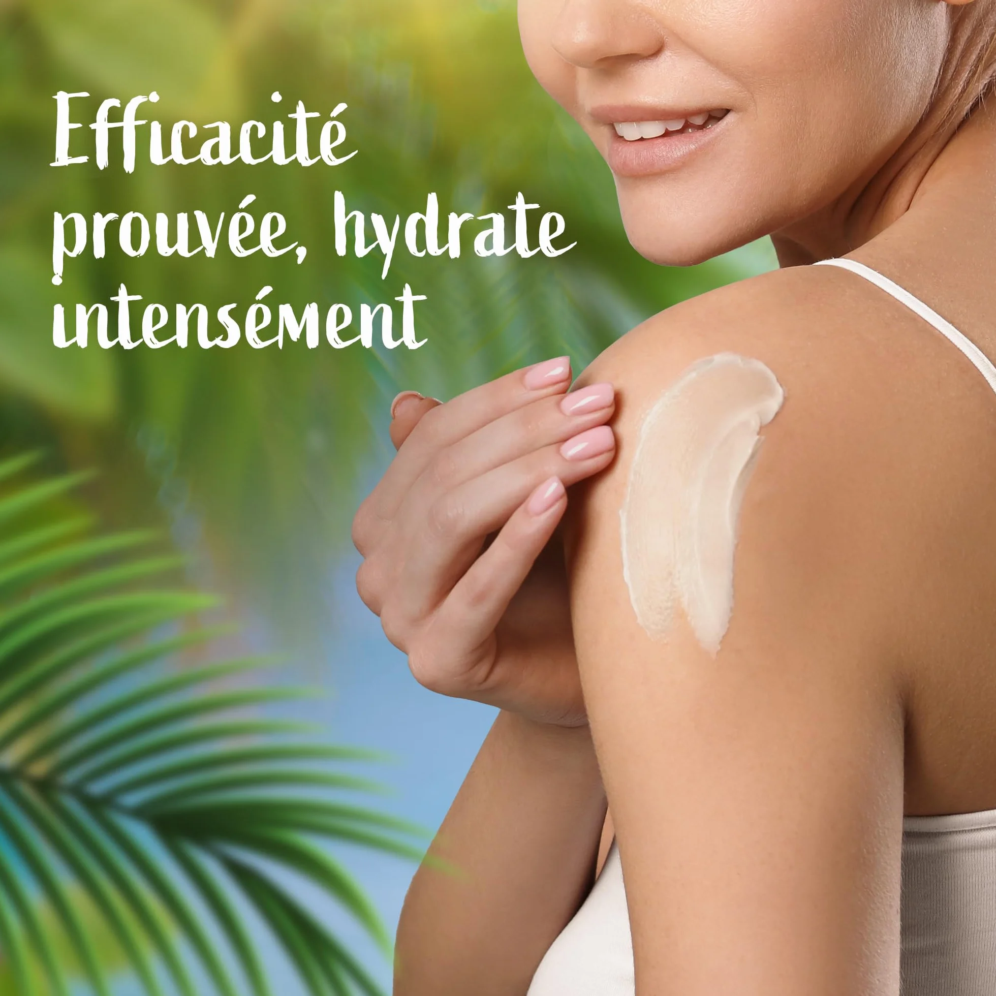 Le Petit Marseillais Crème Corps Nourrissante Eau de Coco 380 ml Crème hydratante peaux sèches Vegan
