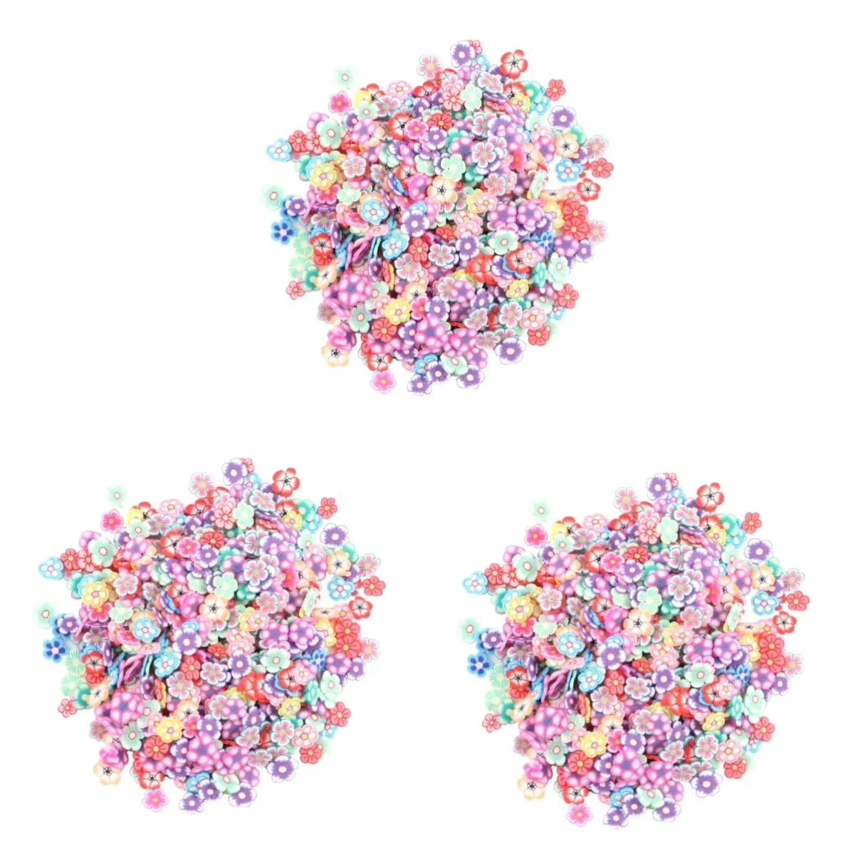 3000 pièces Argile Polymère Décoration Accessoires Manucure Motif Fleur Prunier Outils Nail Art Professionnel