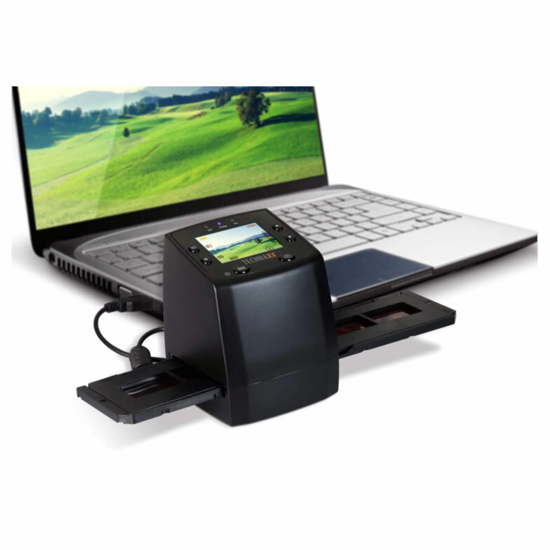 Technaxx Digiscan DS-02 Scanner Per Pellicola/diapositiva Nero (technaxx Digiscan DS-02 Film/dias Scan)