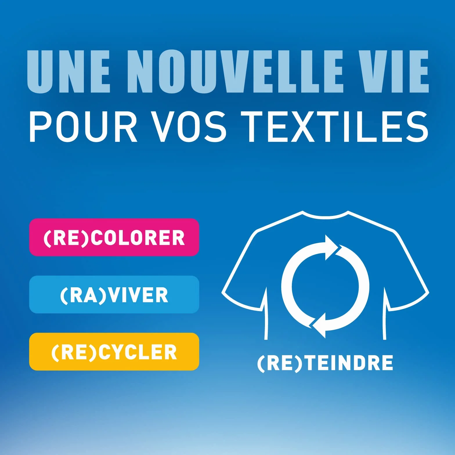 Ideal Teinture Textile Tout en un 350 g Jean Noir