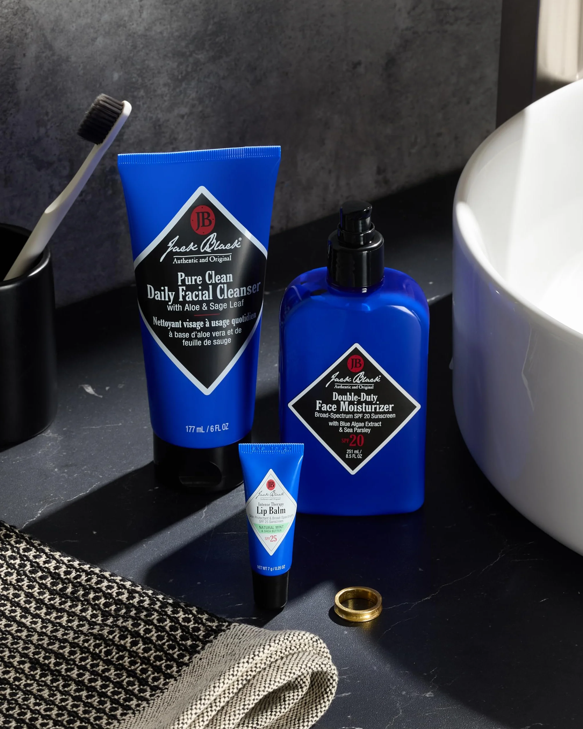 Jack Black Intense Therapy Lip Balm Mint SPF25 7g