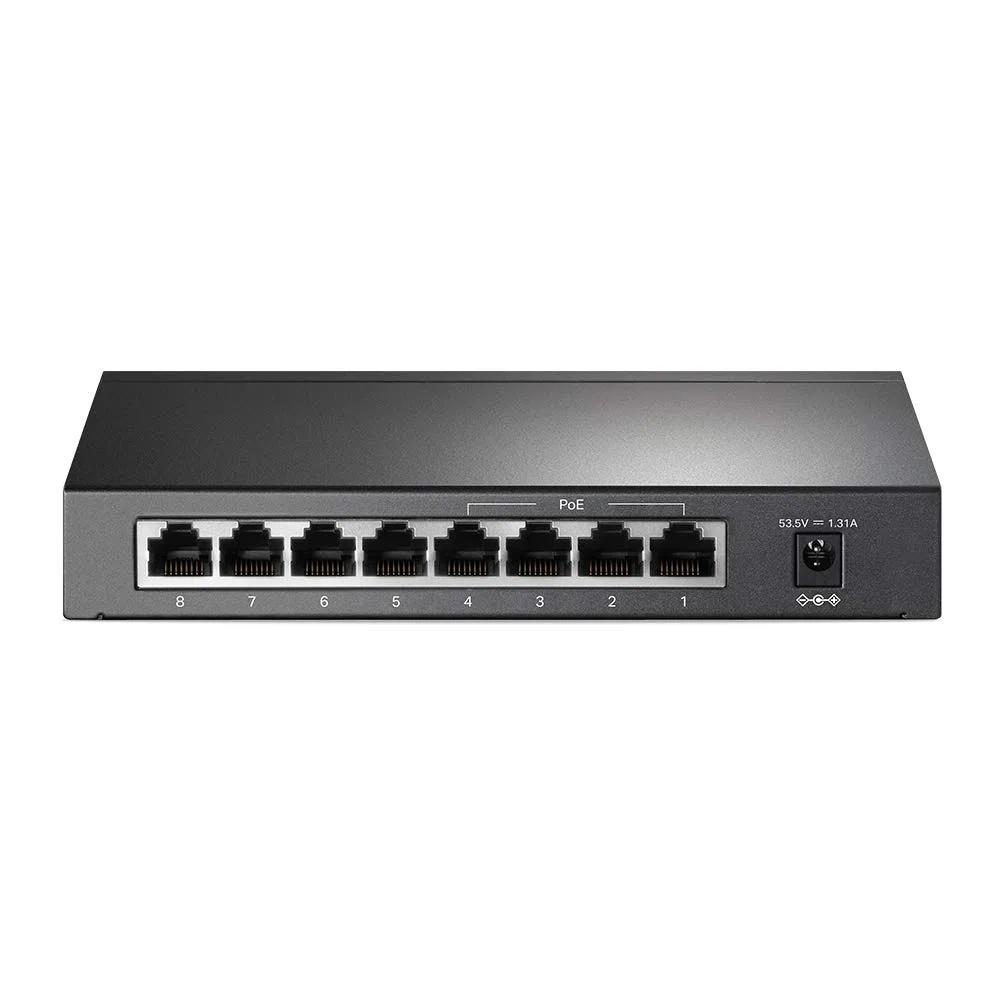 TP-Link Omada EAP225 Point d'accès WiFi 5 AC1350 planfonier, 2 Ports Ethernet Gigabit Support PoE+, Itinérance Transparente, Omada Mesh & PoE Switch 8-Port Gigabit, 4 PoE+ Ports up to 30 W