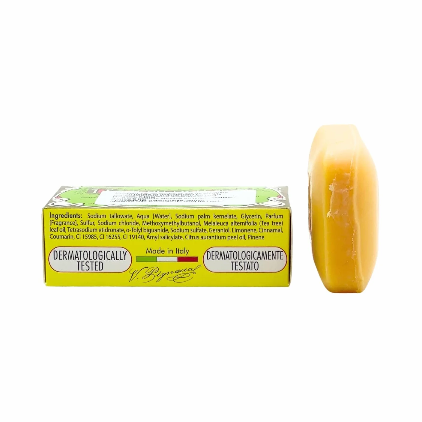 Savon au Soufre et Glycérine Superpack 5 Savons Supersapone Tabiano Anti-Acné Psoriasis Eczéma 125g