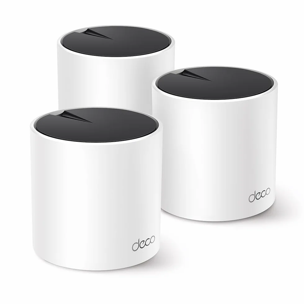 TP-Link Deco Mesh WiFi 6, jusqu'à 3 Gbit/s, Pack de 1, Deco X55 | Compatible toutes les Box Fibre, idéal streaming 4K, gaming et télétravail