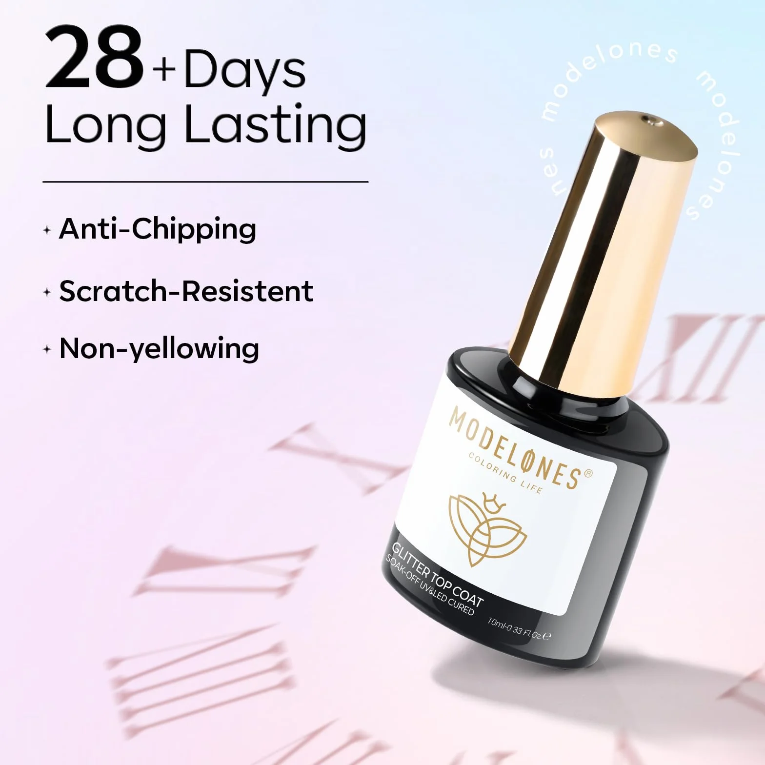 Modelones 9D Cat Eye Gel Top Coat Semi Permanent Magnétique 10ML No Wipe Vernis À Ongles