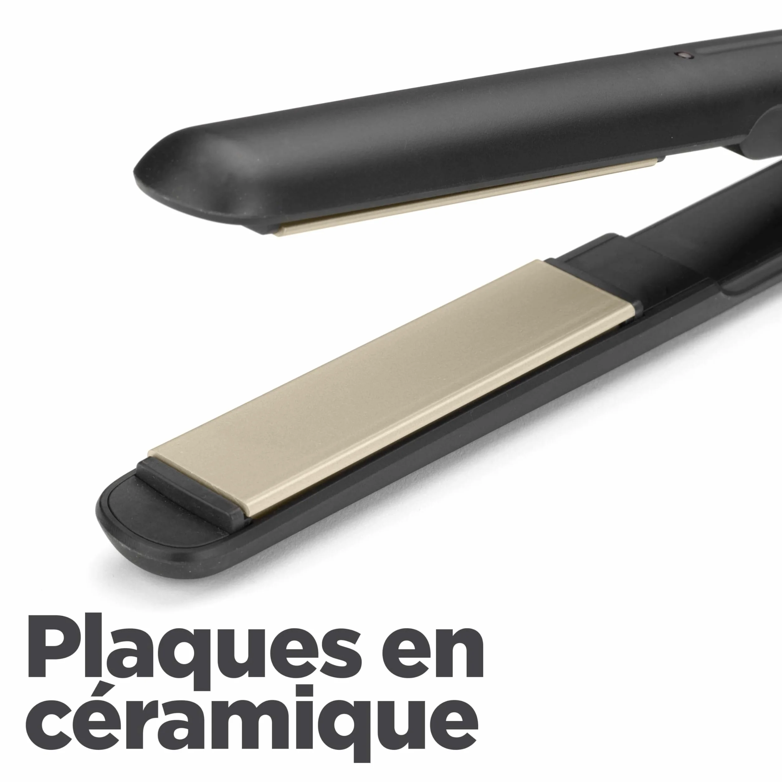 BaByliss Lisseur Cheveux Ceramic Straight ST089E Multi-Voltage 200°C-230°C Noir